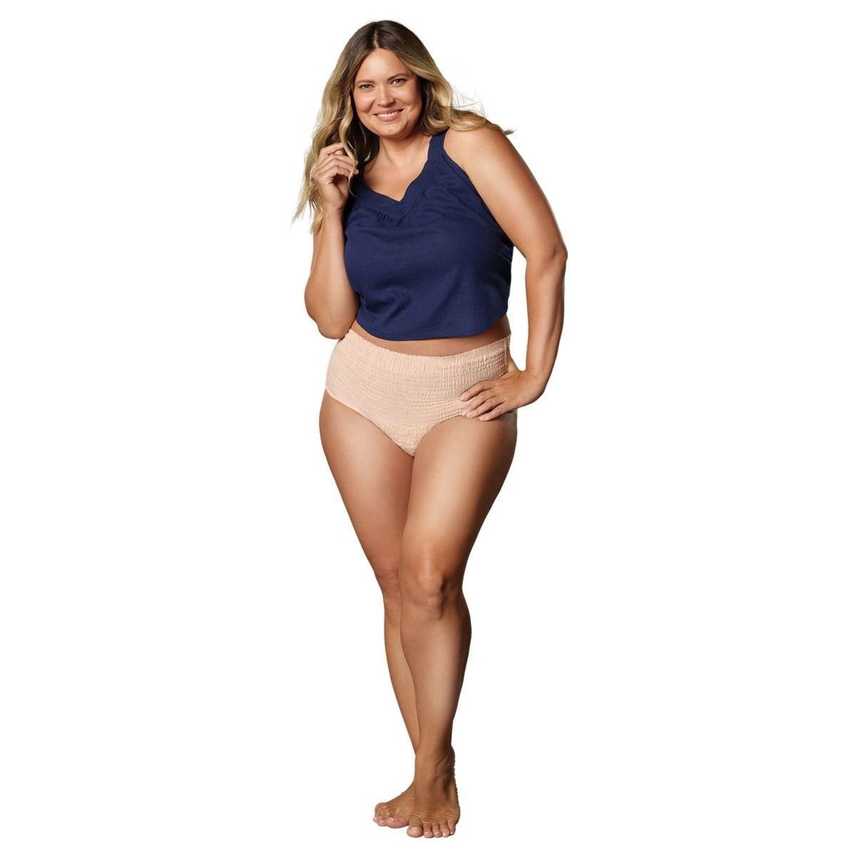 FitRight Fresh Start Incontinence Underwear, Beige