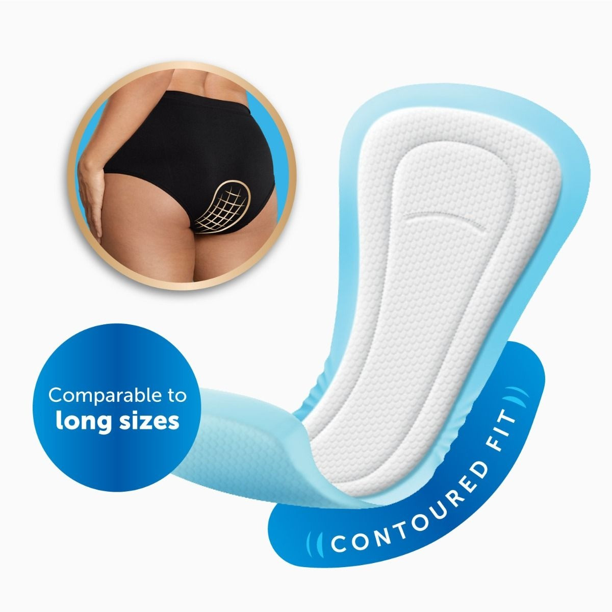 FitRight Fresh Start Liners, Overnight