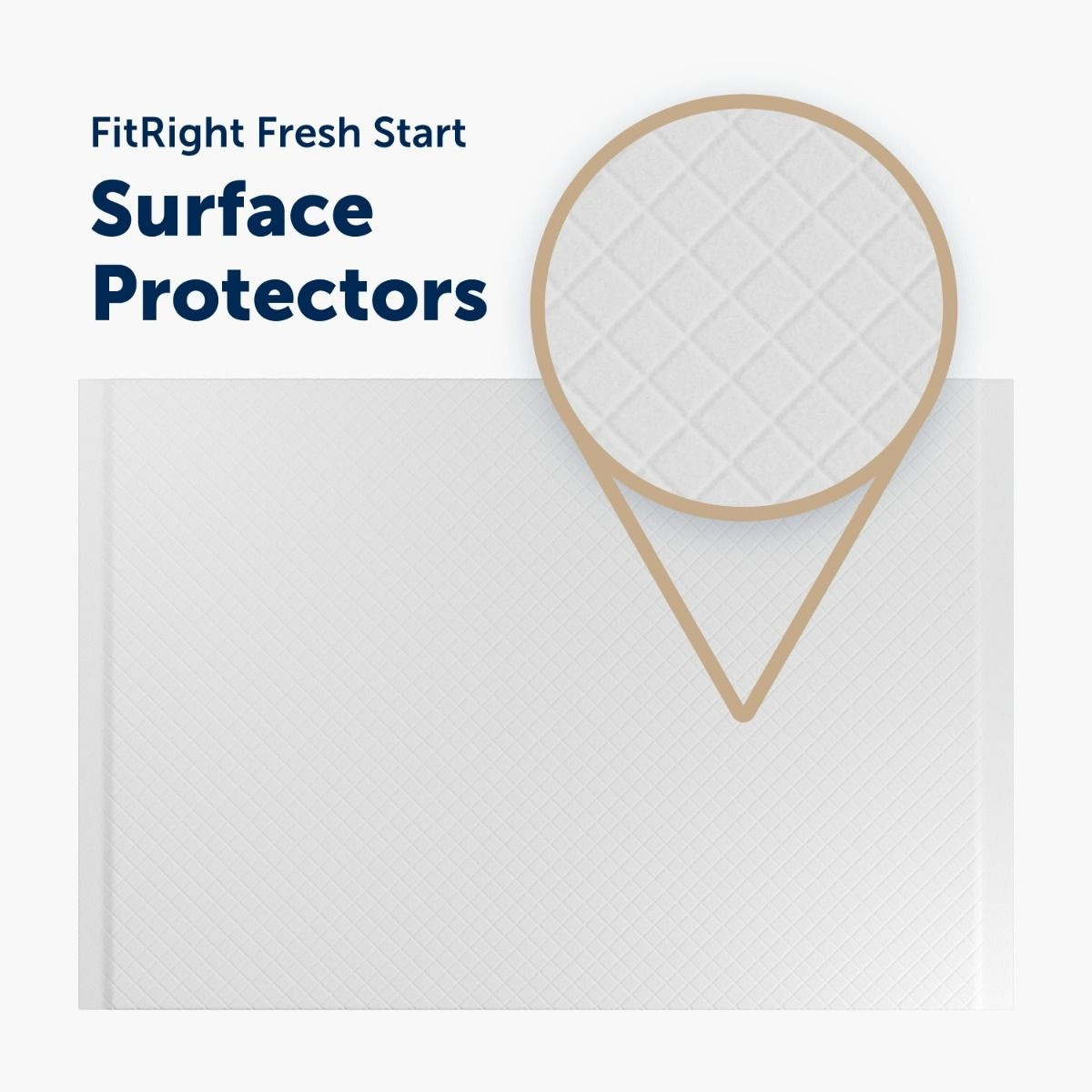 FitRight Fresh Start Surface Protector Underpad