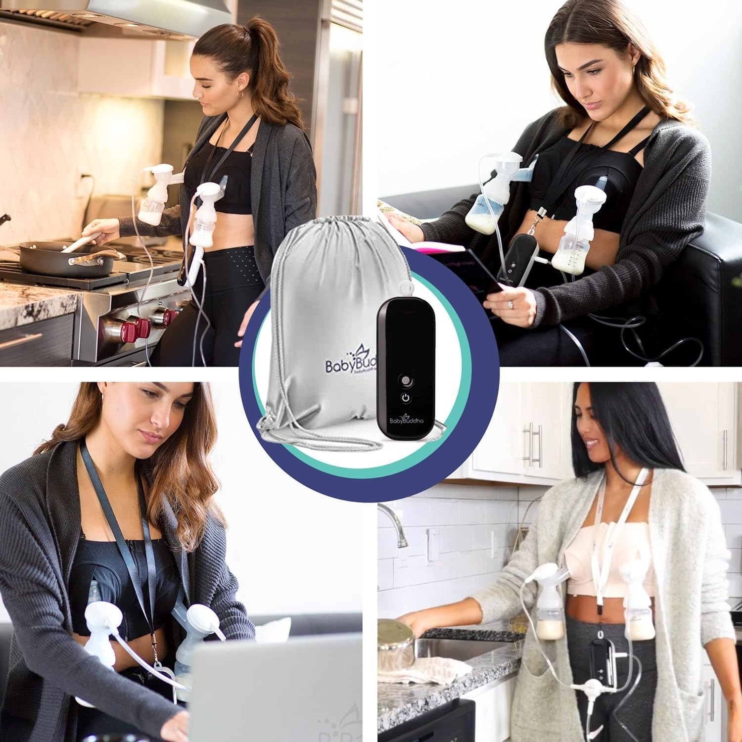 Babybuddha Double Electric Breast Pump Kit