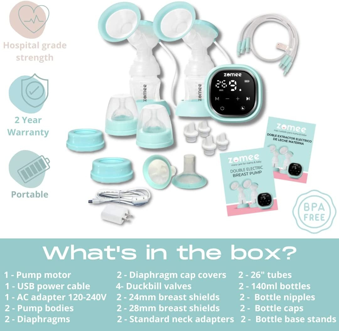 Zomee Z2 Double Electric Breast Pump