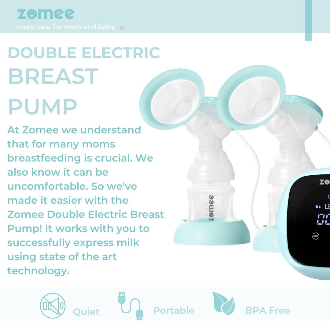 Zomee Double Electric Breast Pump