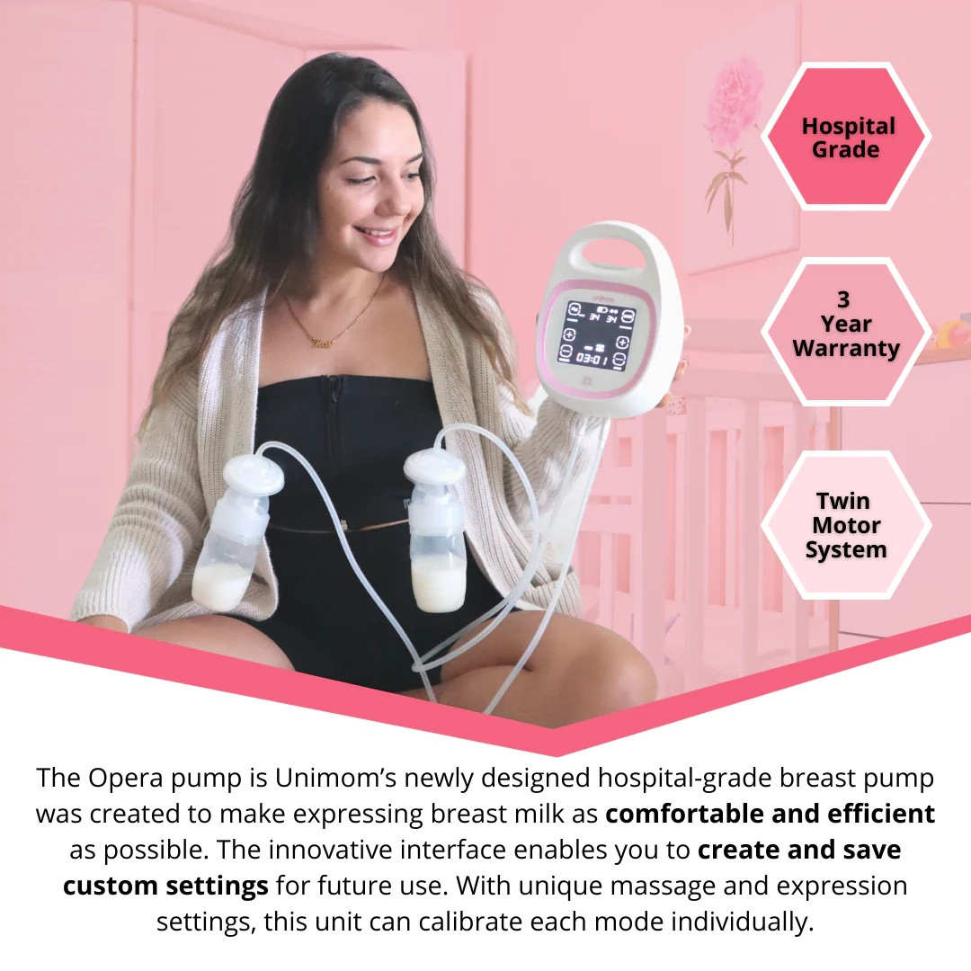 Unimom Opera Hospital-Grade Double Electric Breast Pump