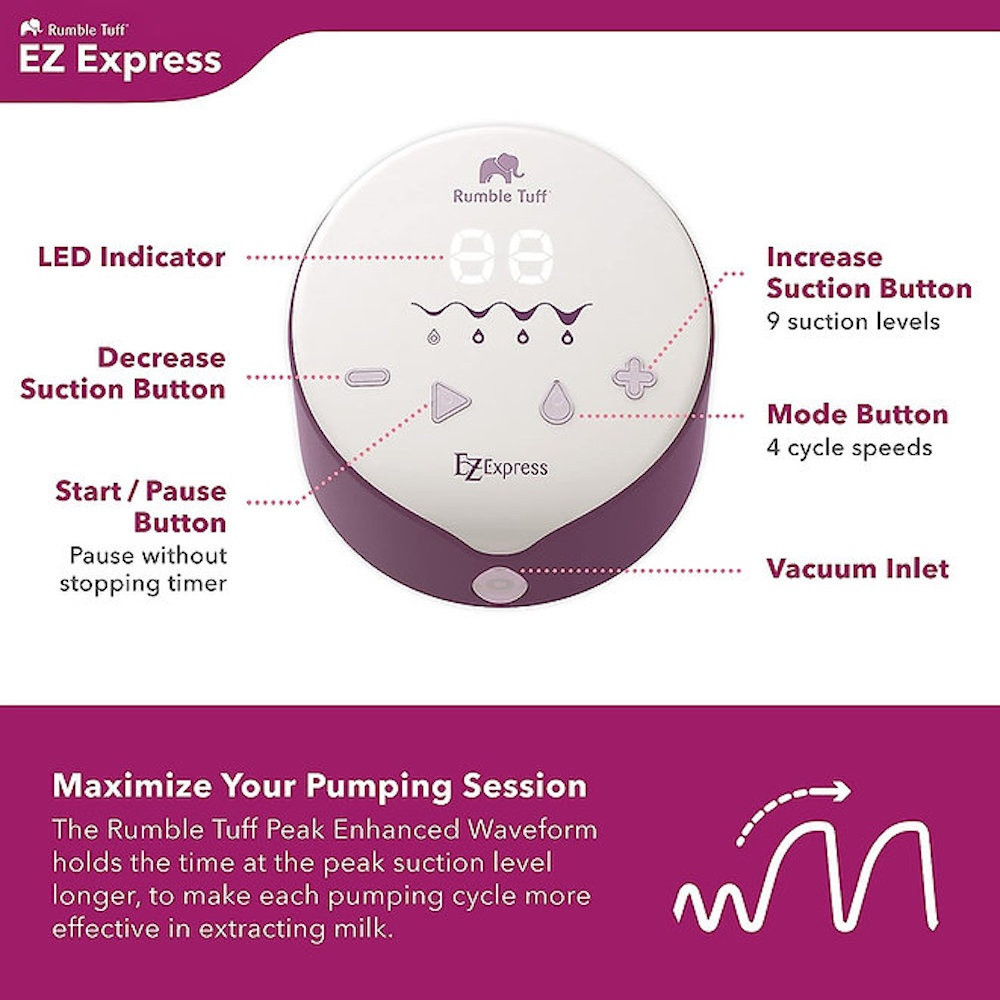 Rumble Tuff EZ Express Electric Breast Pump