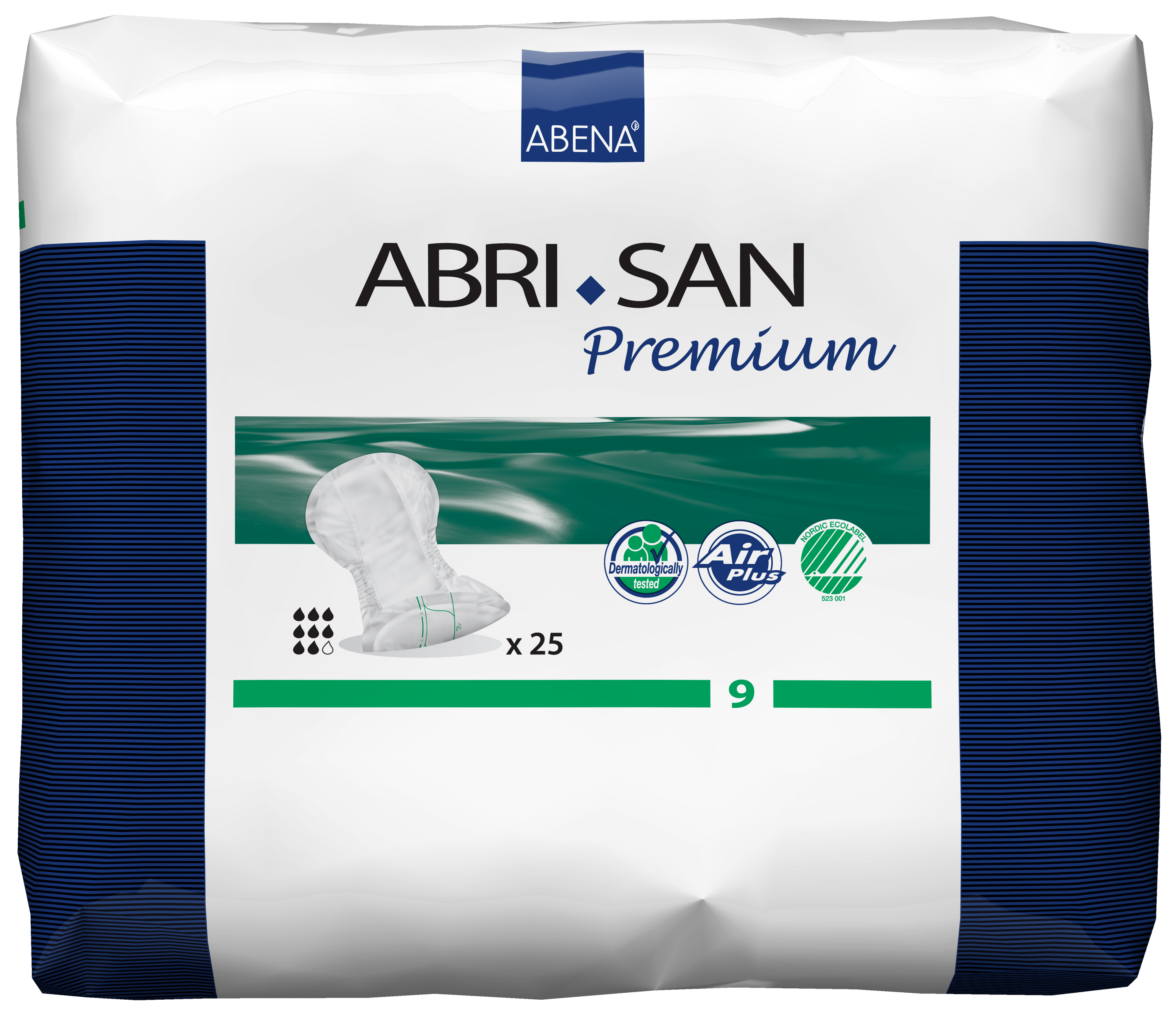 Abena Abri-San Pads, Size 9