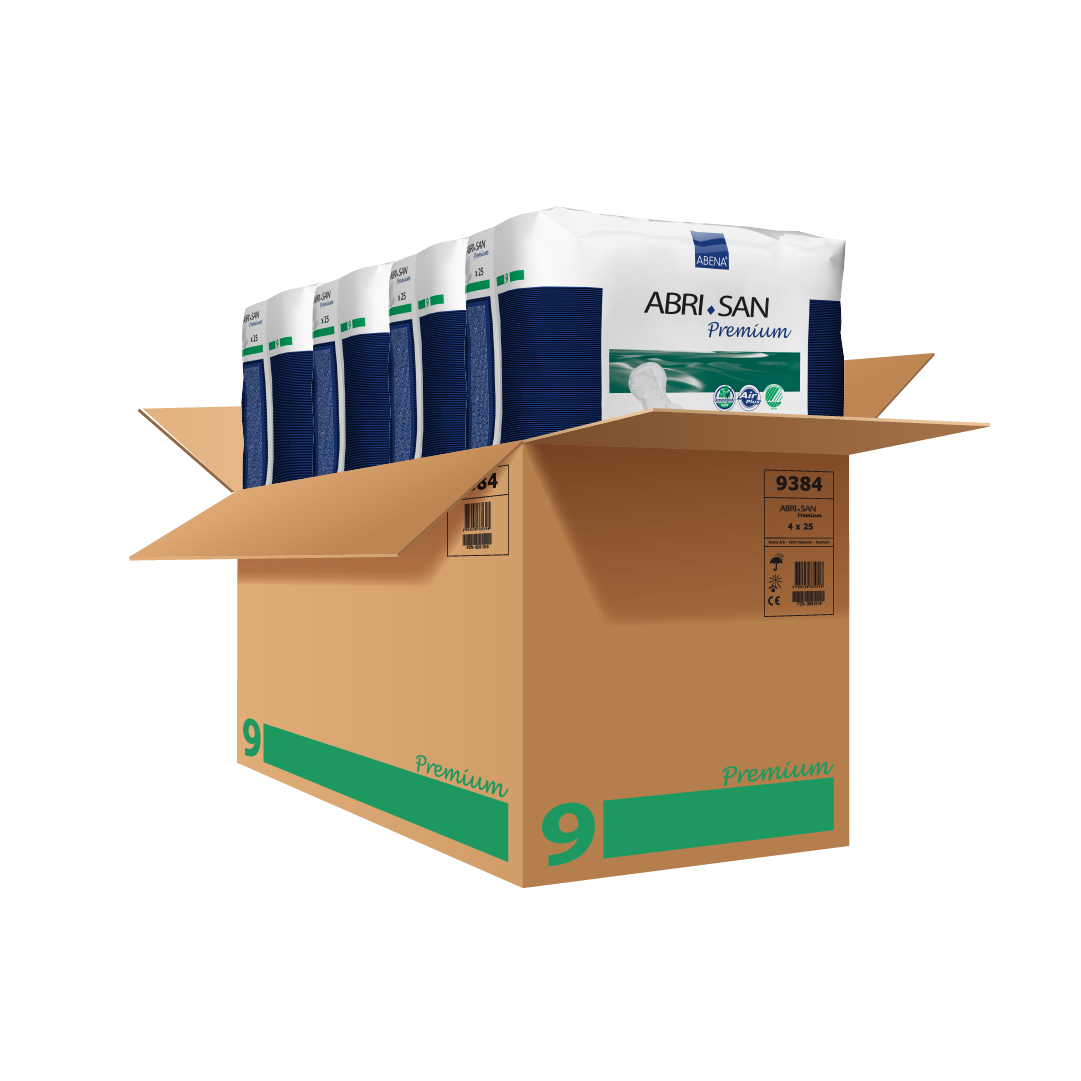 Abena Abri-San Pads, Size 9