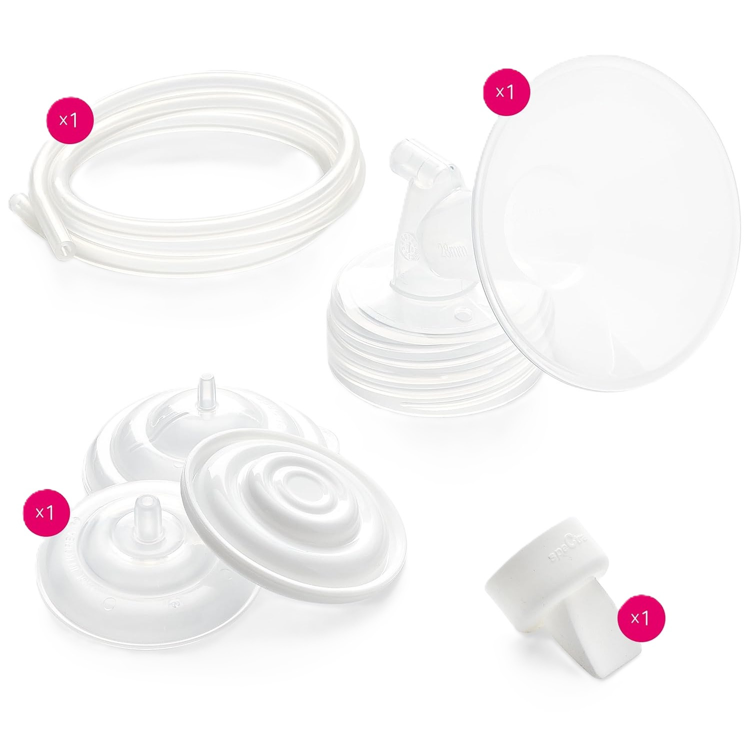 Spectra Wide Neck Breast Flange Kit