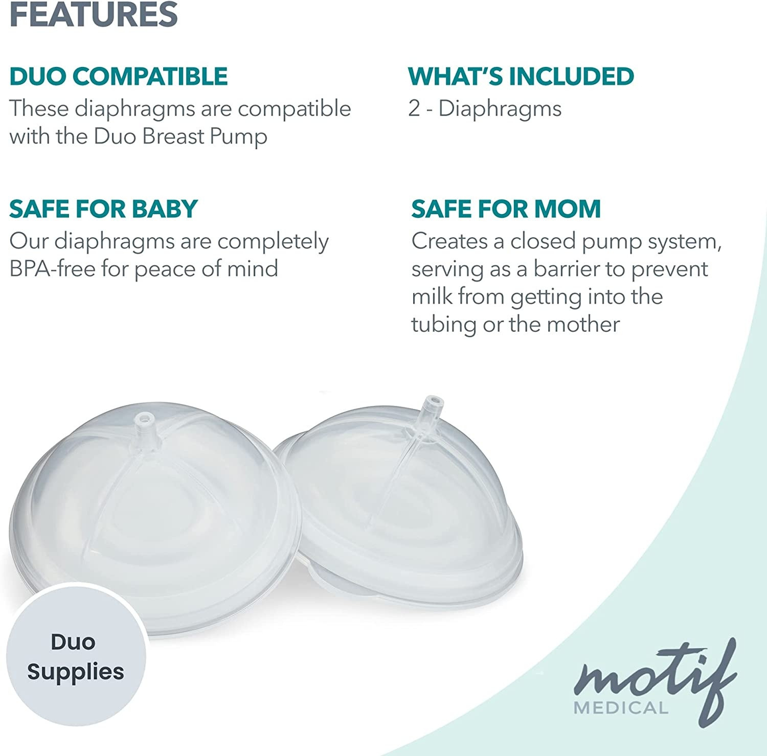 Motif Duo Diaphragms
