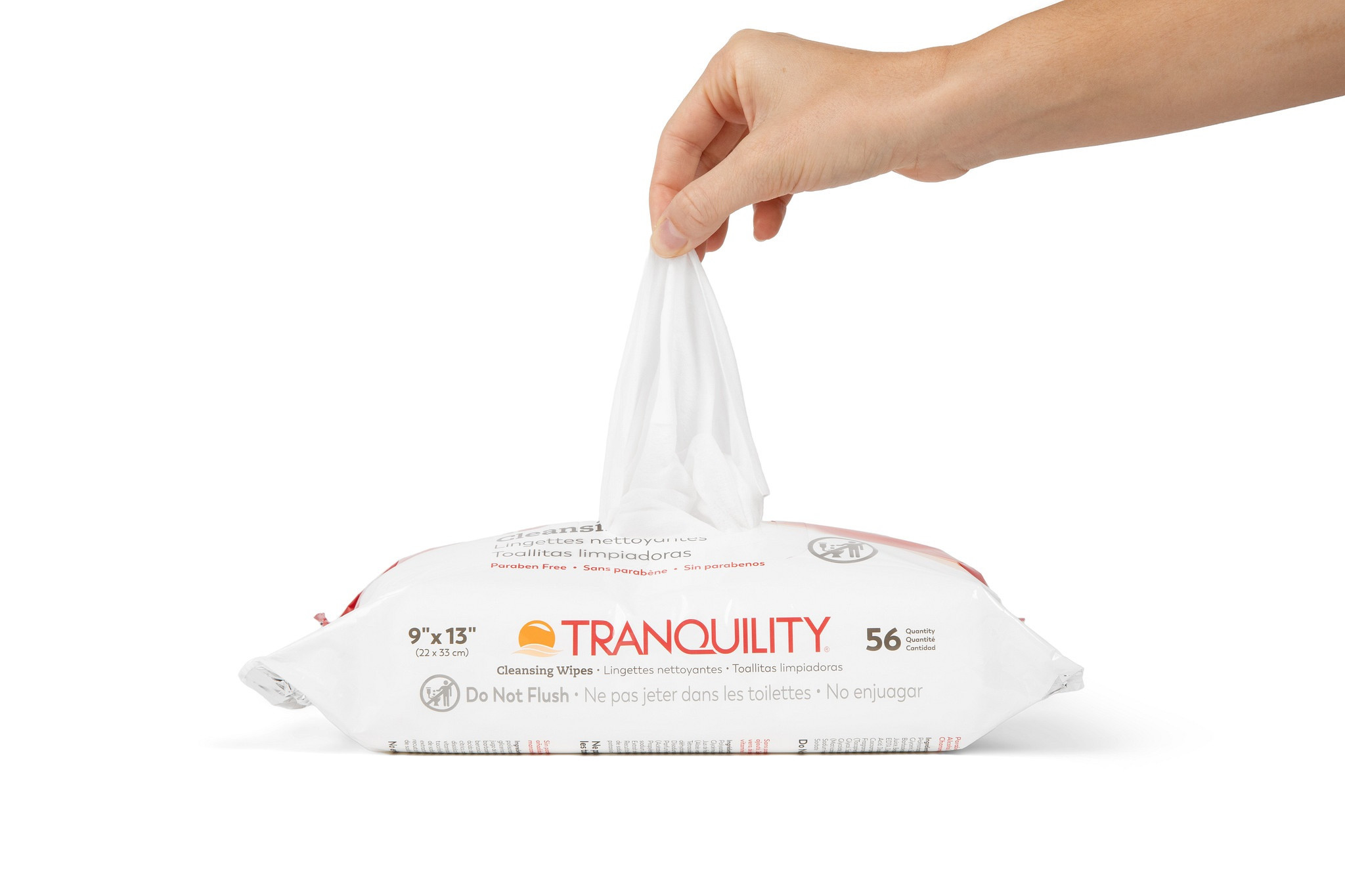 Tranquility Premium Disposable Cleansing Wet Wipes