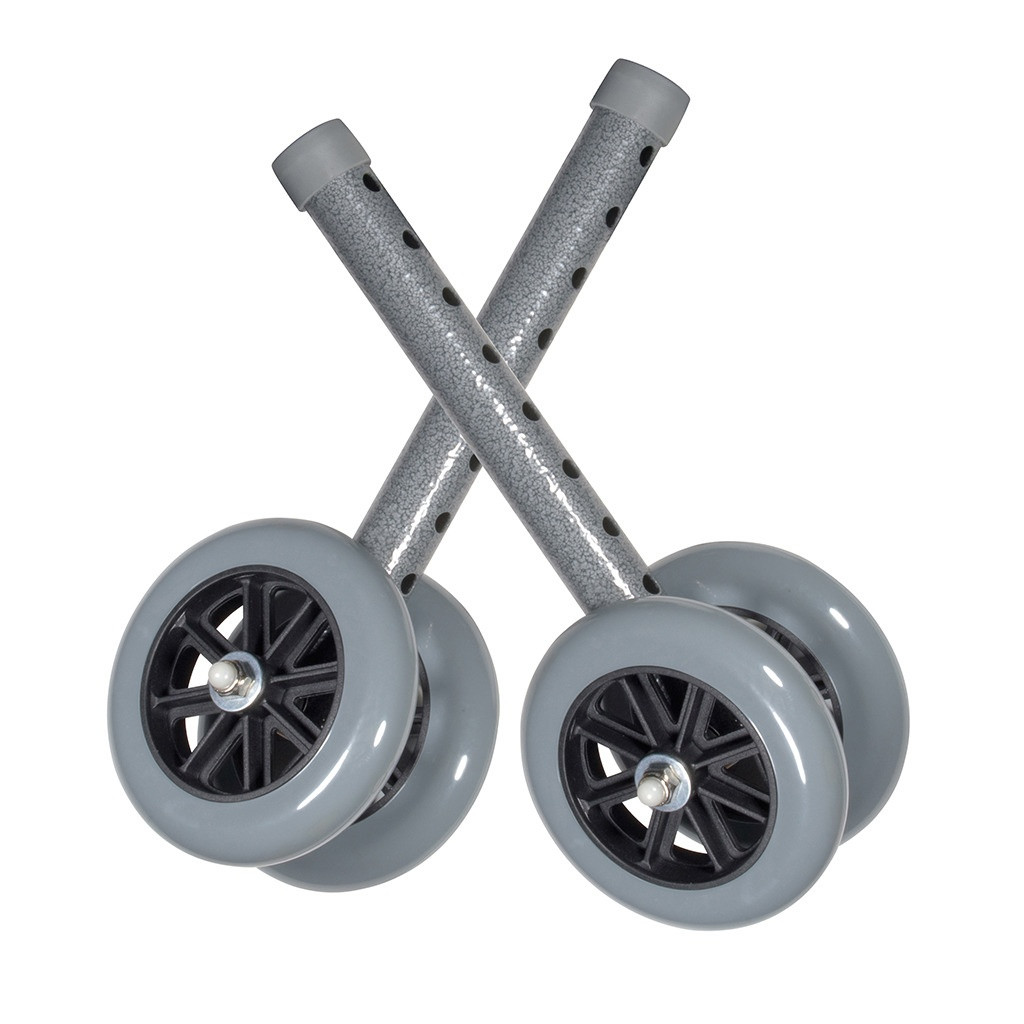 Drive 5" Bariatric Walker Wheels