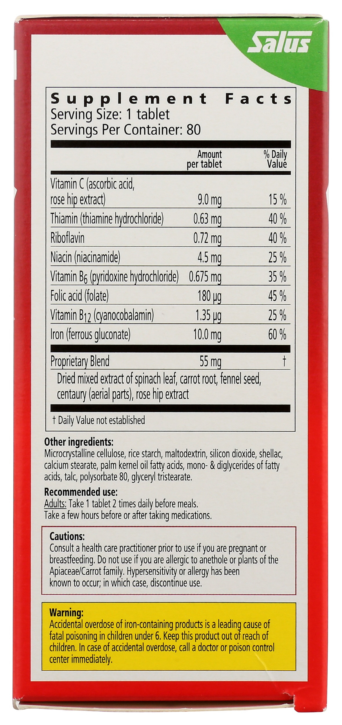 Floradix Iron Tablets