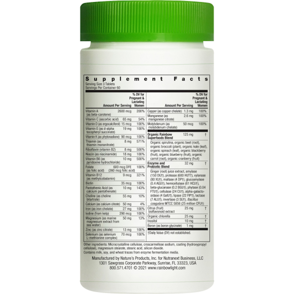 Rainbow Light Prenatal Petite Mini-Tablet Multivitamin