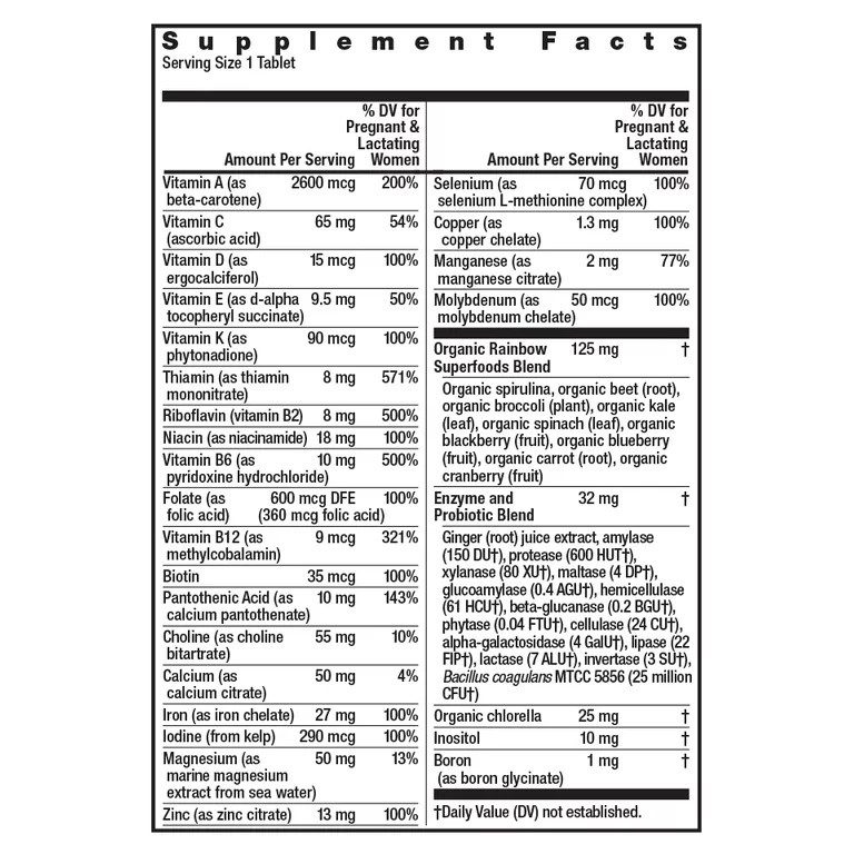 Rainbow Light Prenatal Daily Duo