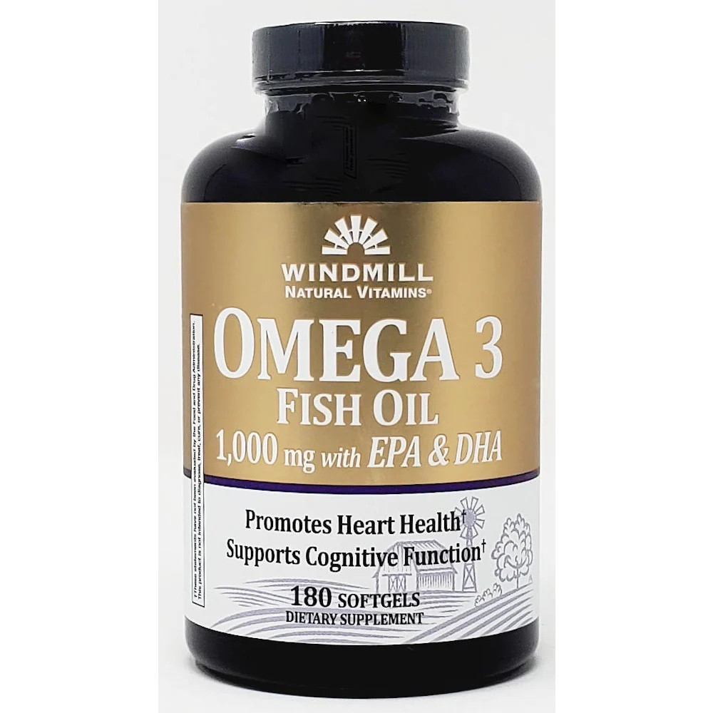Windmill Omega III EPA & DHA Fish Oil Supplement