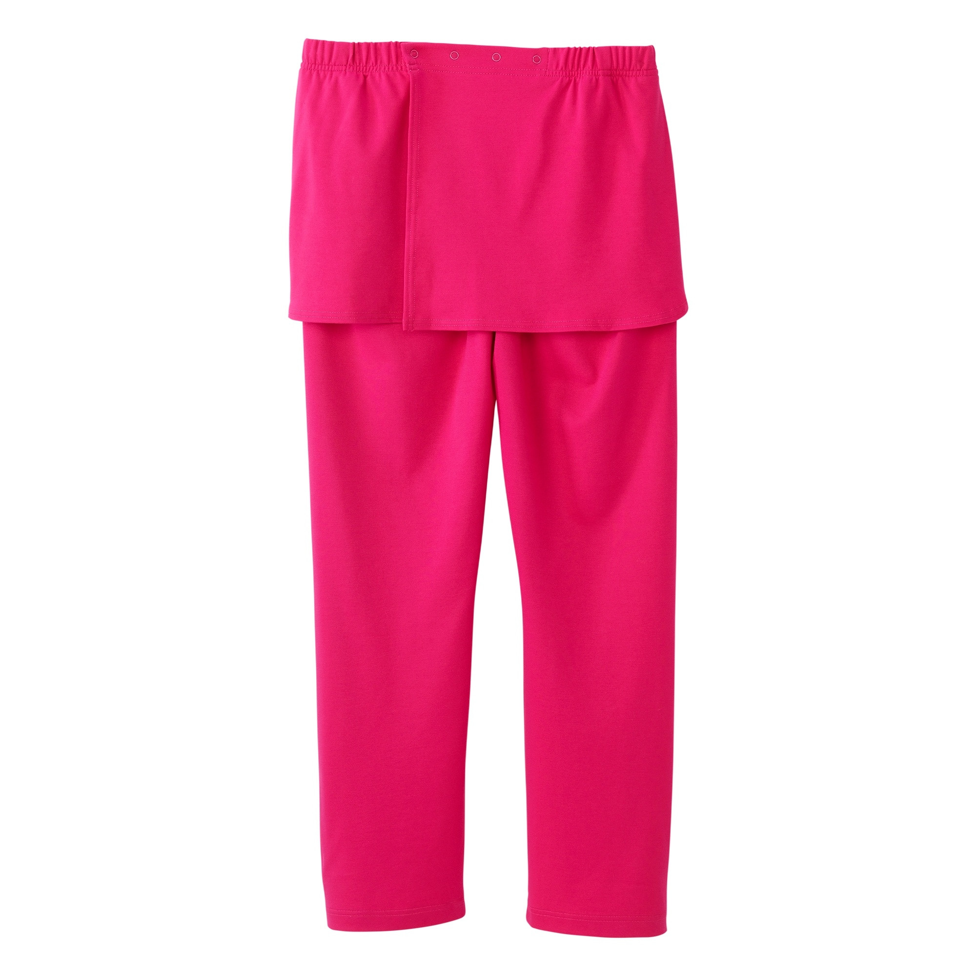 Silverts Women's Open Back Soft Knit Pant, Extreme Pink