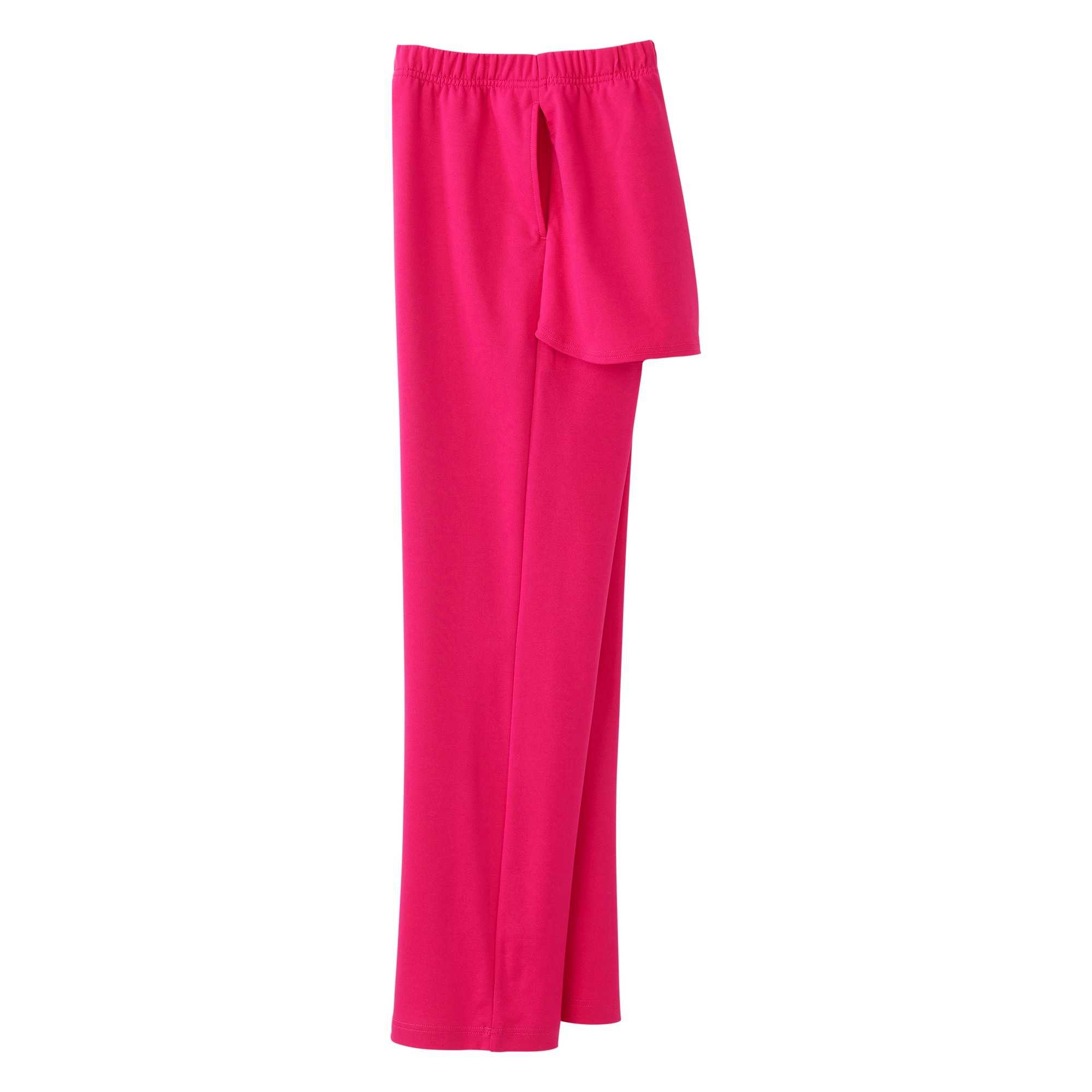 Silverts Women's Open Back Soft Knit Pant, Extreme Pink