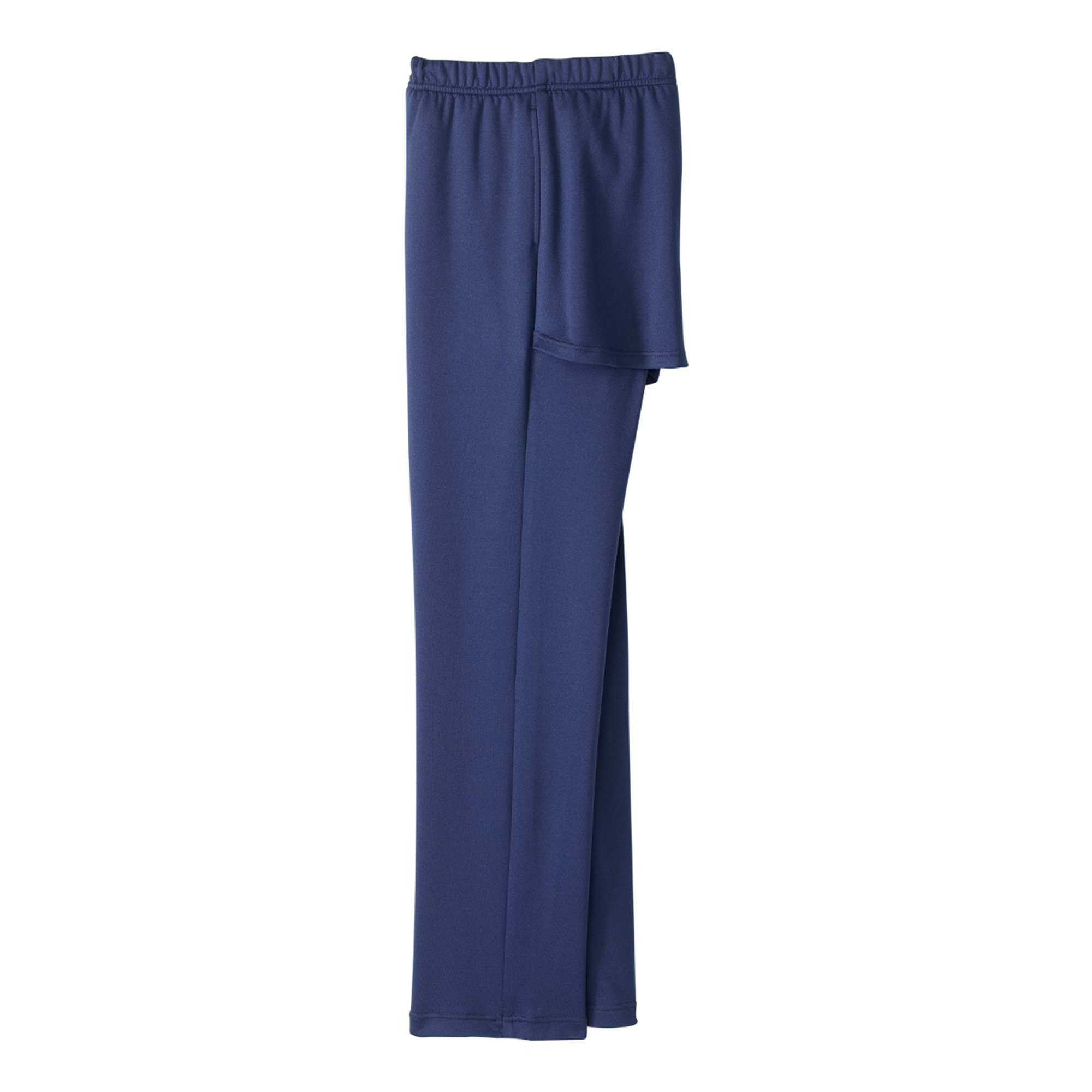 Silverts Women's Open Back Soft Knit Pant, Navy Blue