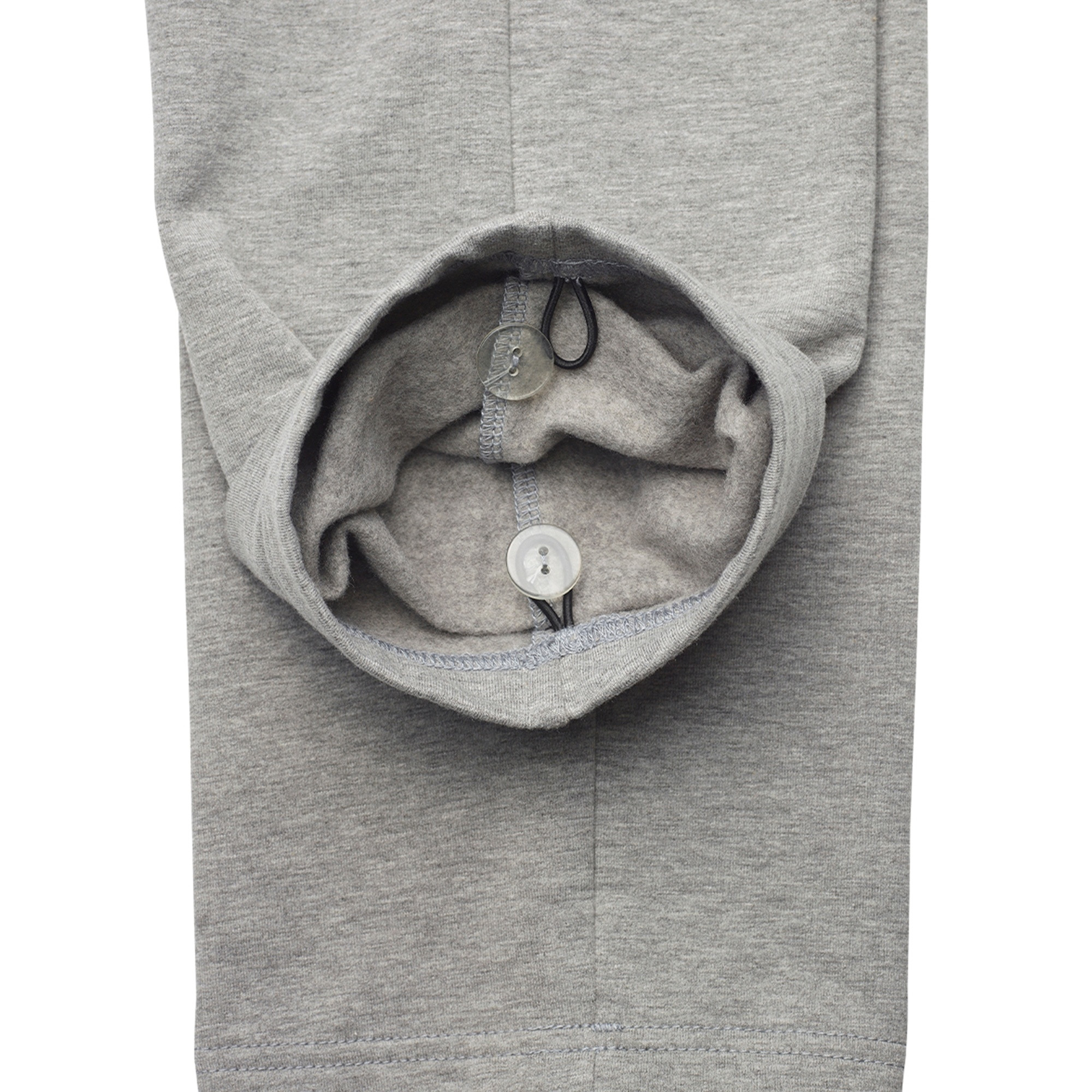 Silverts Women's Easy Touch Side Closure Pants, Heather Gray
