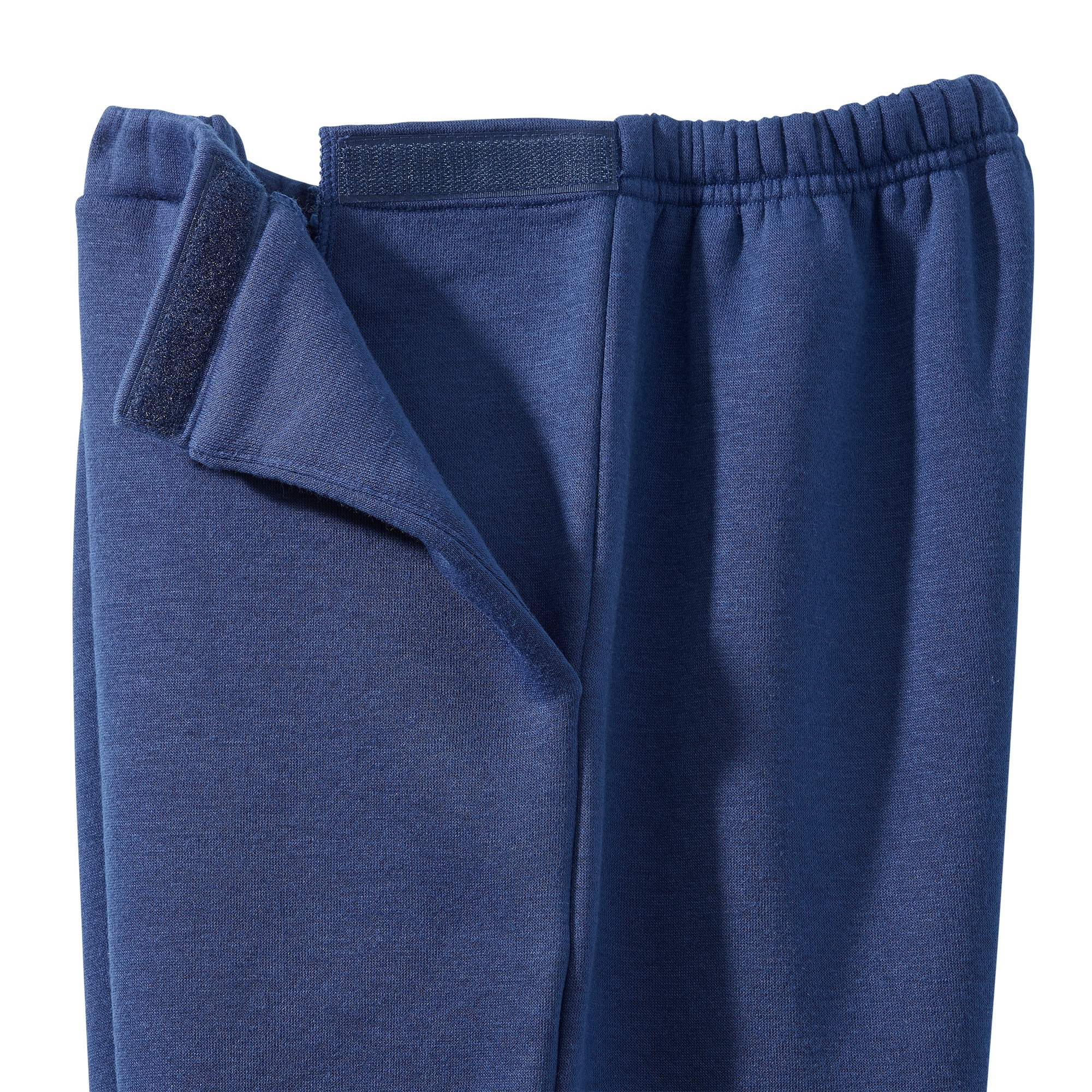 Silverts Women's Easy Touch Side Closure Pants, Navy Blue