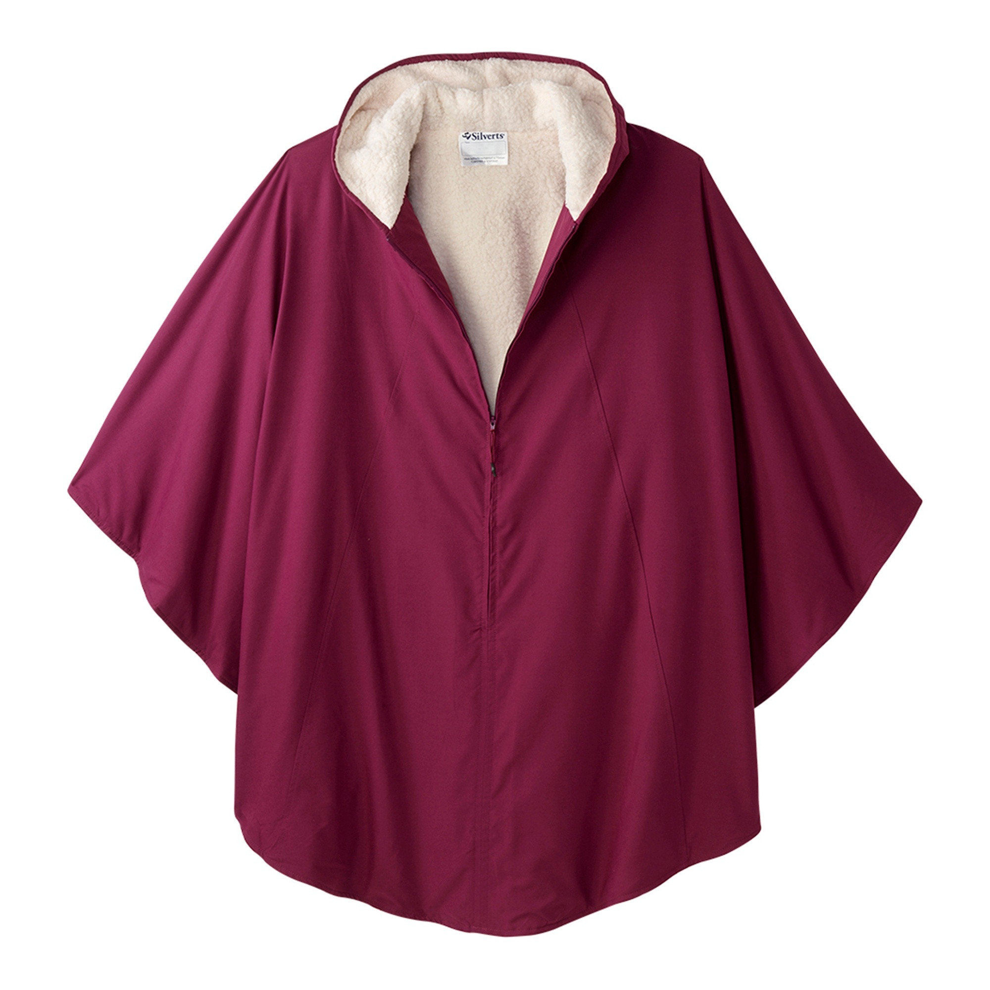 Silverts Warm Wheelchair Cape with Hood