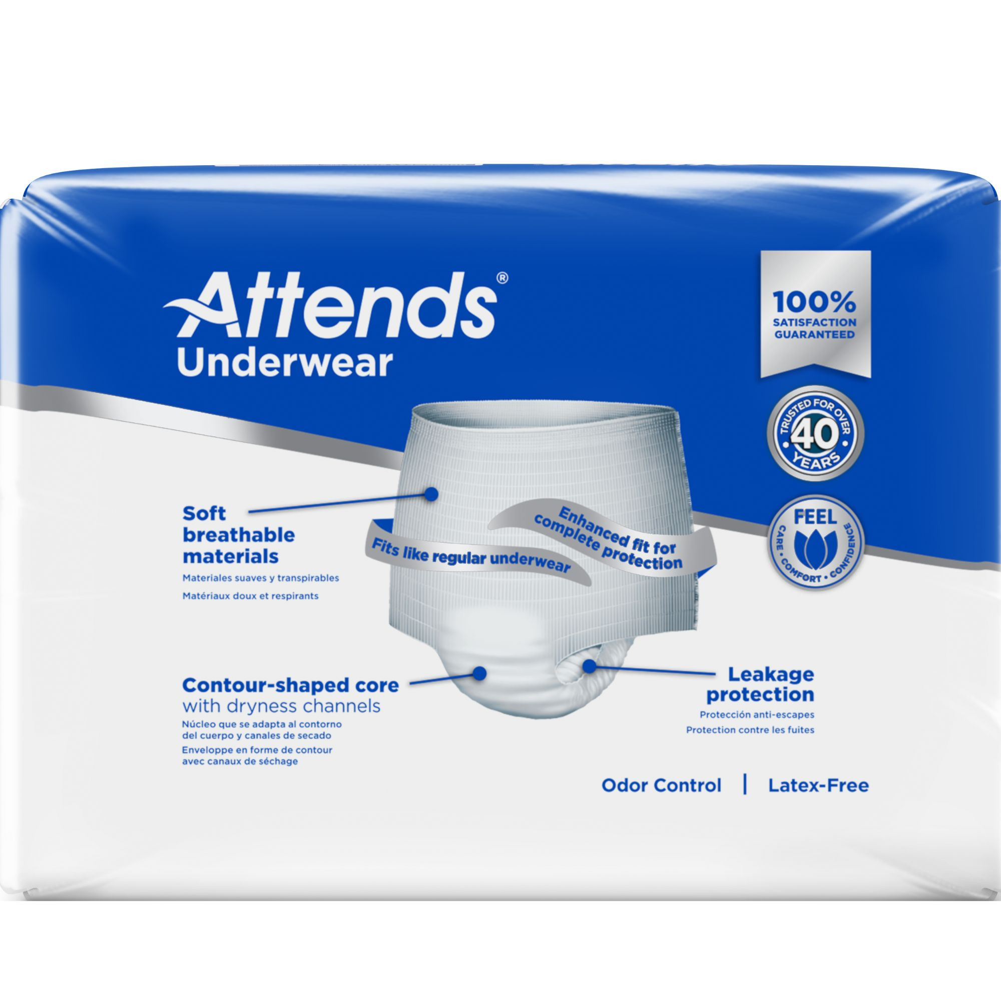 Attends Underwear, Extra Heavy Absorbency