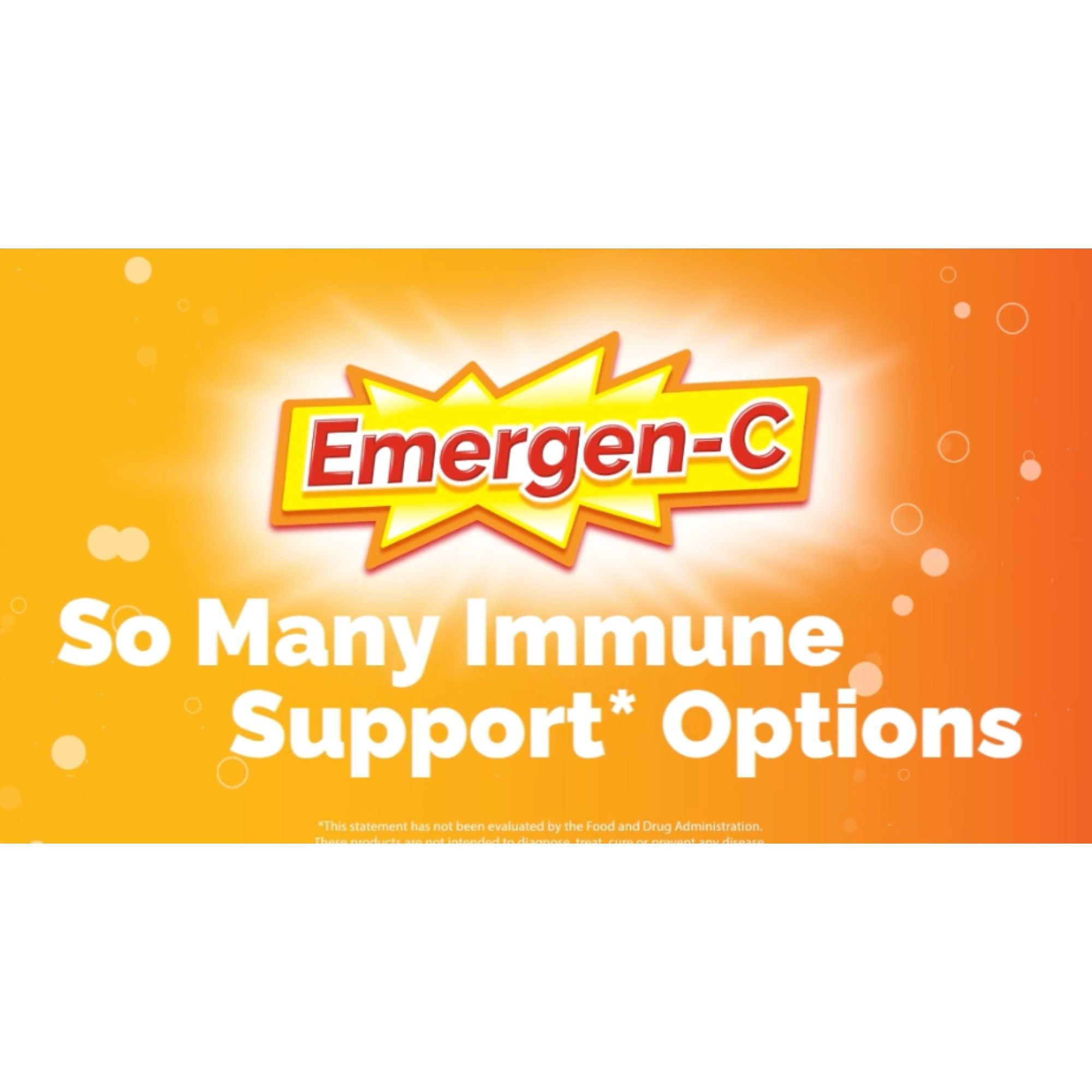 Emergen-C Daily Immune Support Vitamin C Supplement Powder, Tangerine