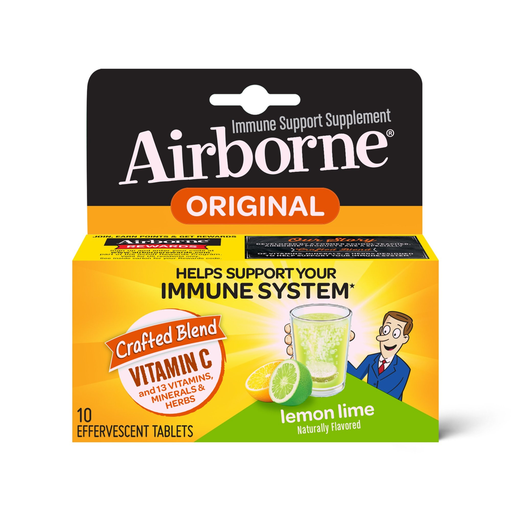 Airborne Immune Support Effervescent Tablets with Vitamin C