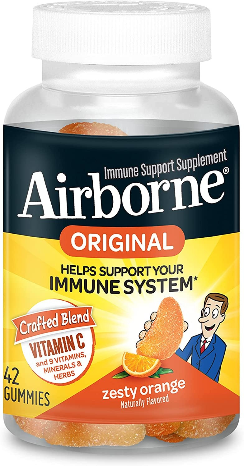Airborne Immune Support Gummies With Vitamin C