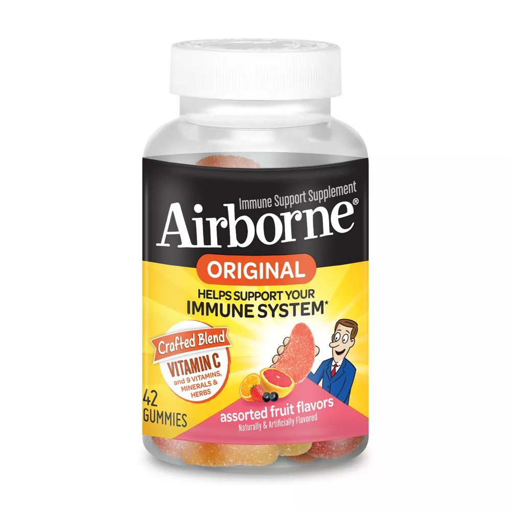 Airborne Immune Support Gummies With Vitamin C