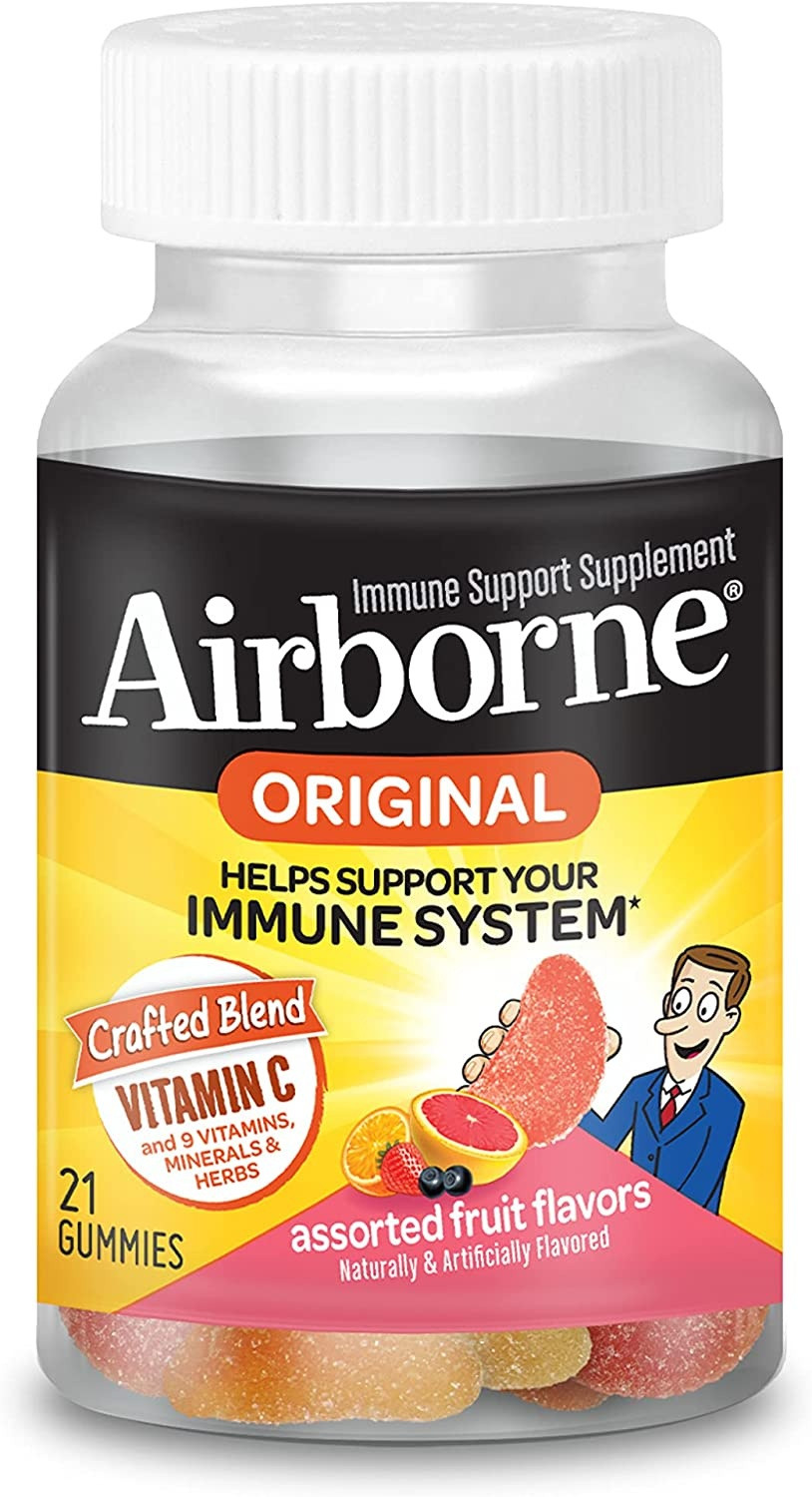 Airborne Immune Support Gummies With Vitamin C