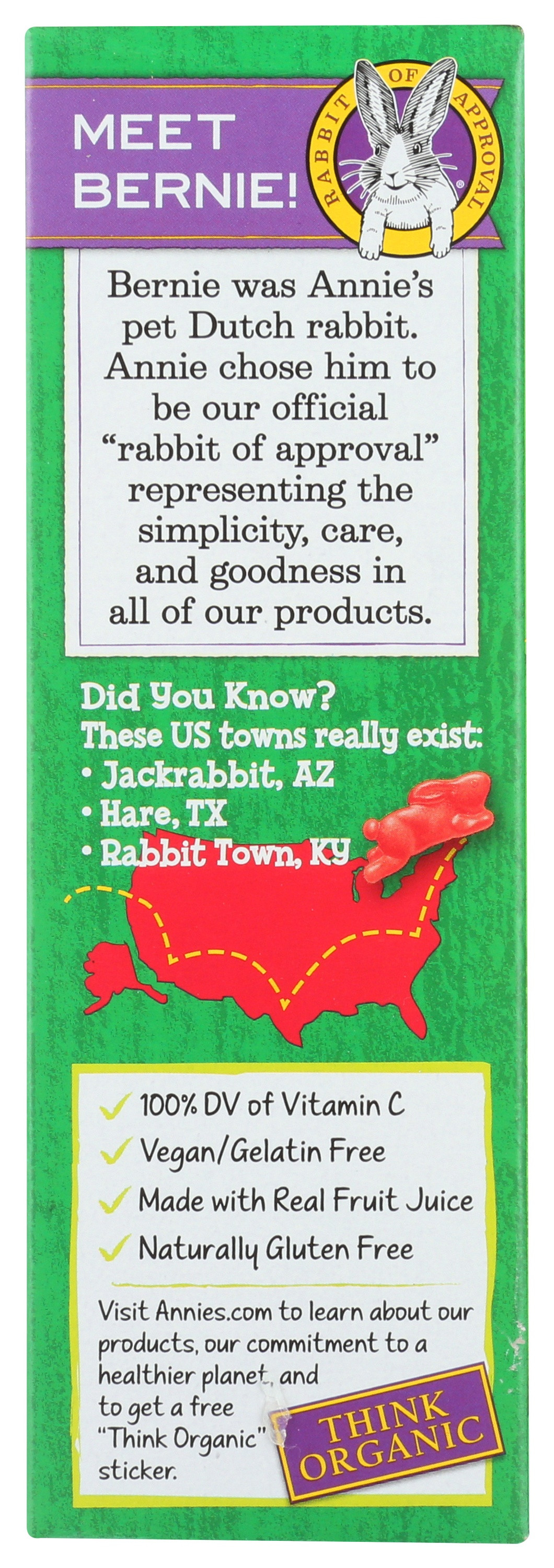 Annie's Organic Bunny Fruit Snacks, Variety Pack