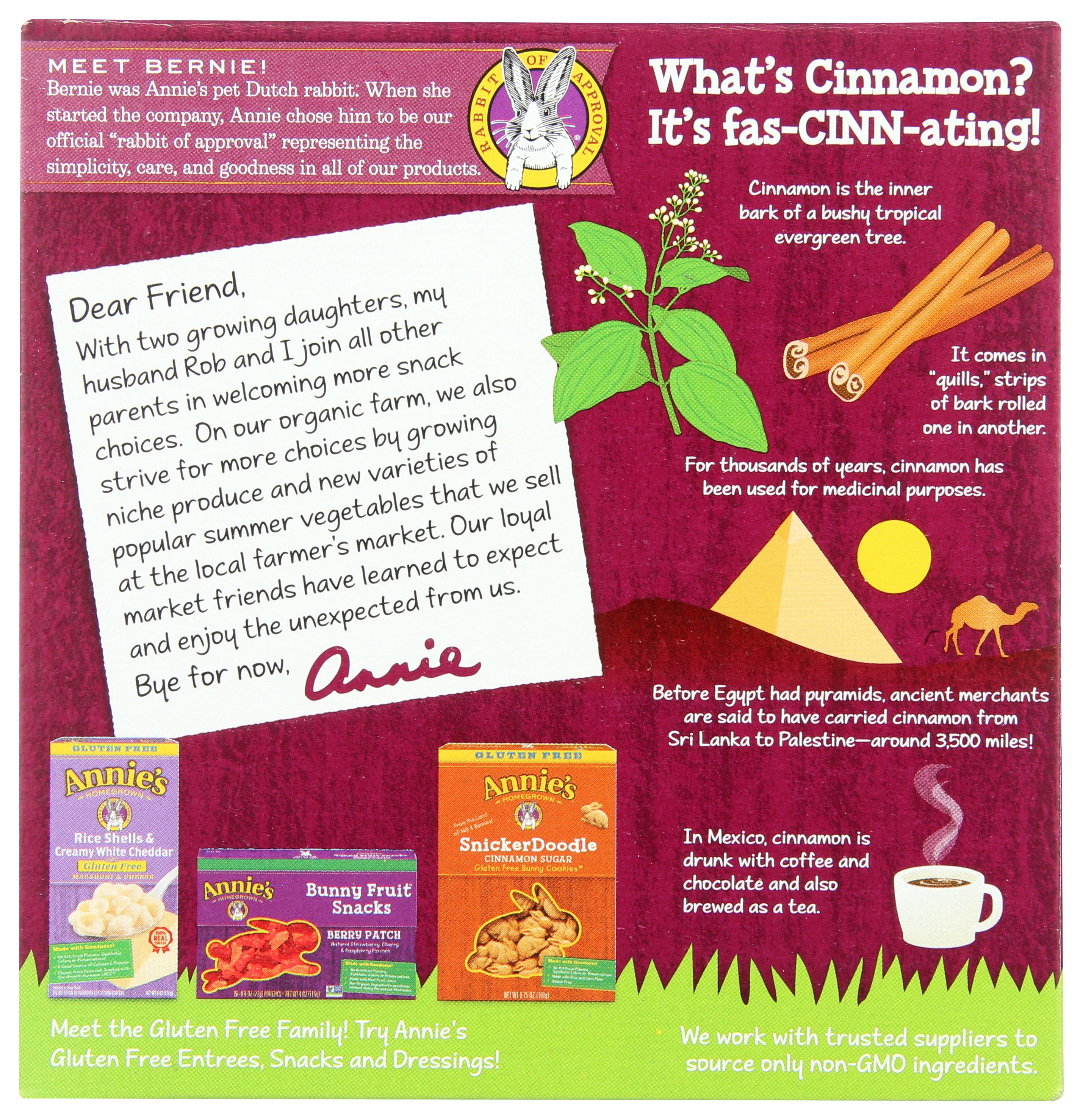 Annie's Organic Oatmeal Cookie Chewy Granola Bars