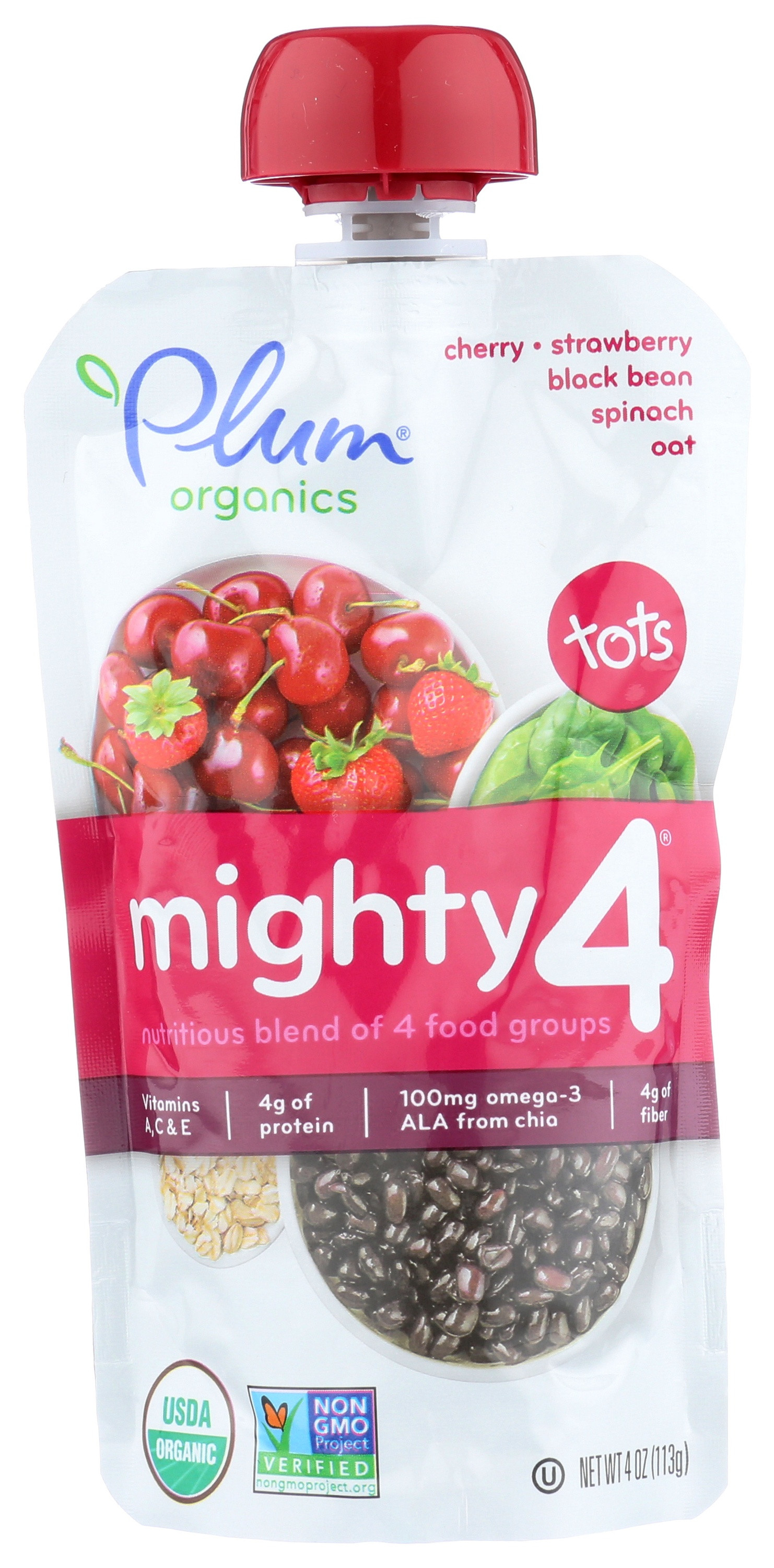 Plum Organics Tots Mighty 4 Food Pouch