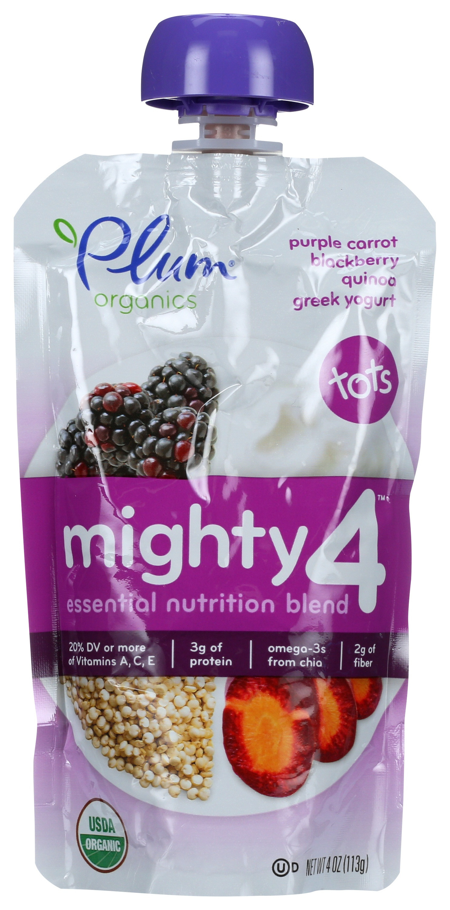 Plum Organics Tots Mighty 4 Food Pouch