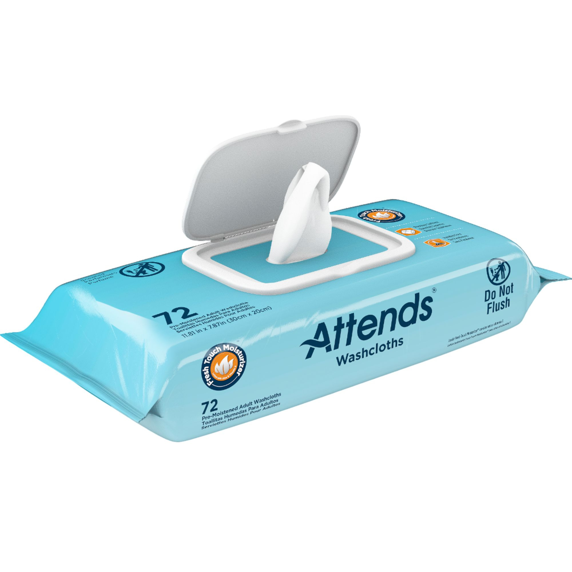 Attends Washcloths, Scented