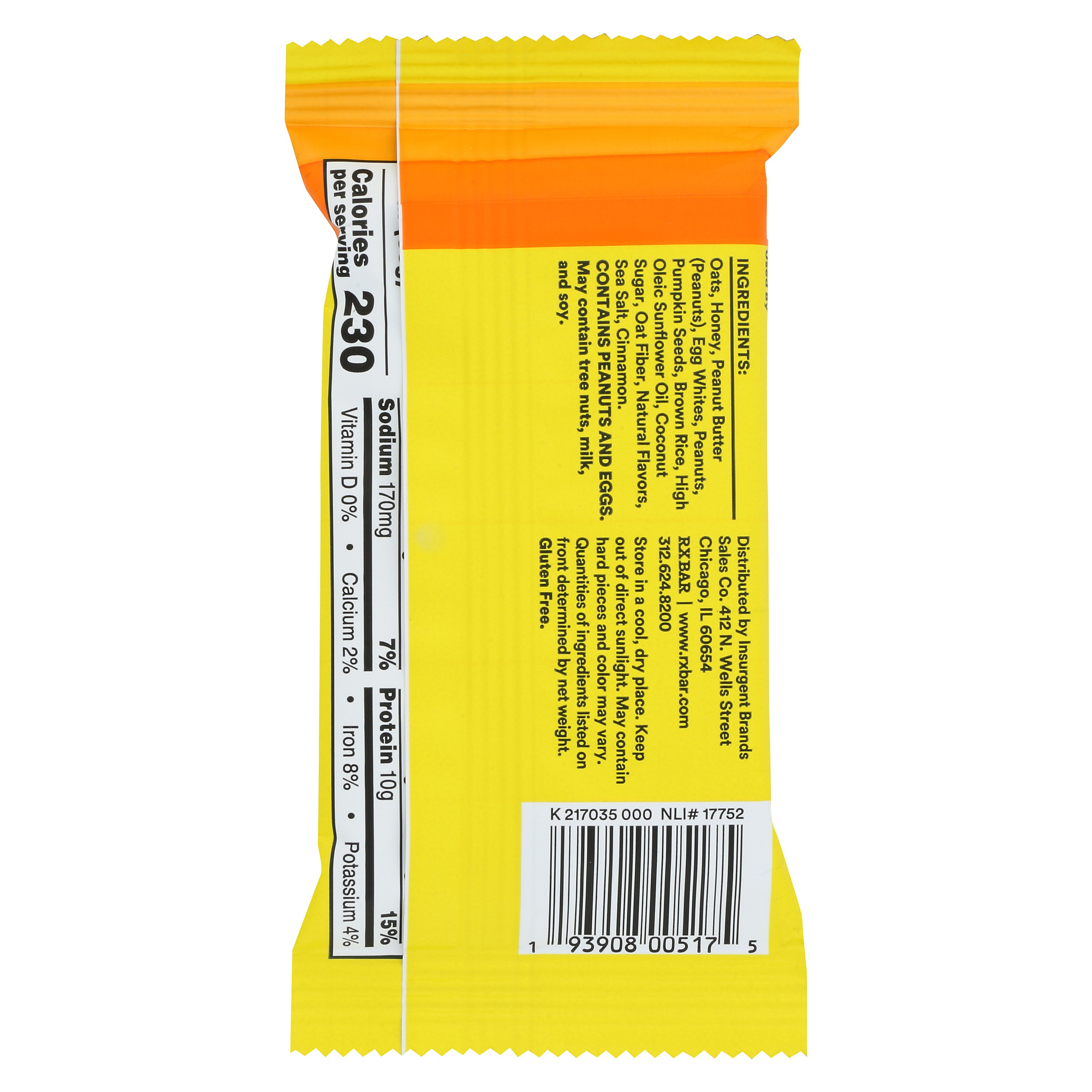RXBAR A.M. Bars