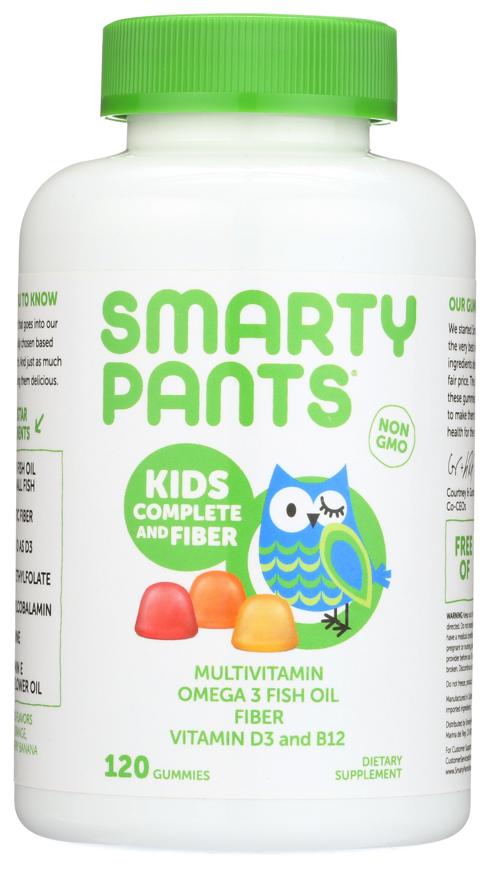 SmartyPants Kid's Complete with Fiber Gummy Vitamin