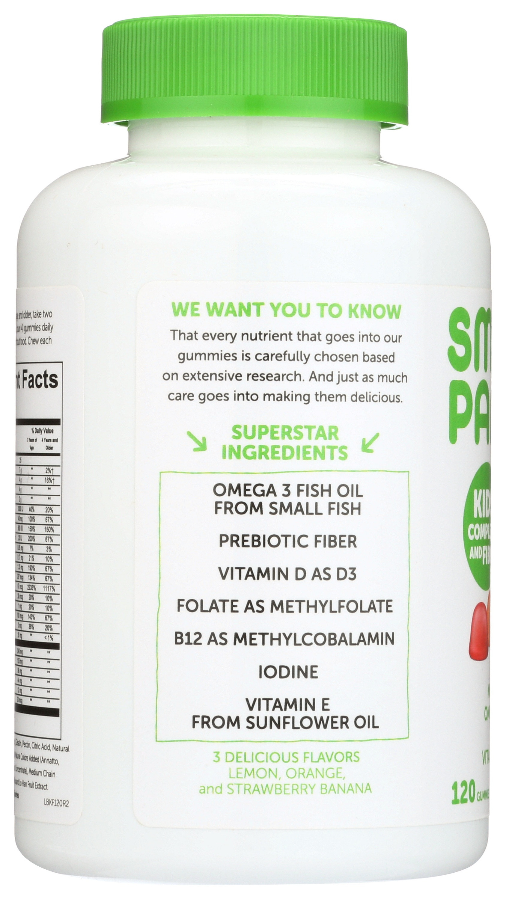 SmartyPants Kid's Complete with Fiber Gummy Vitamin