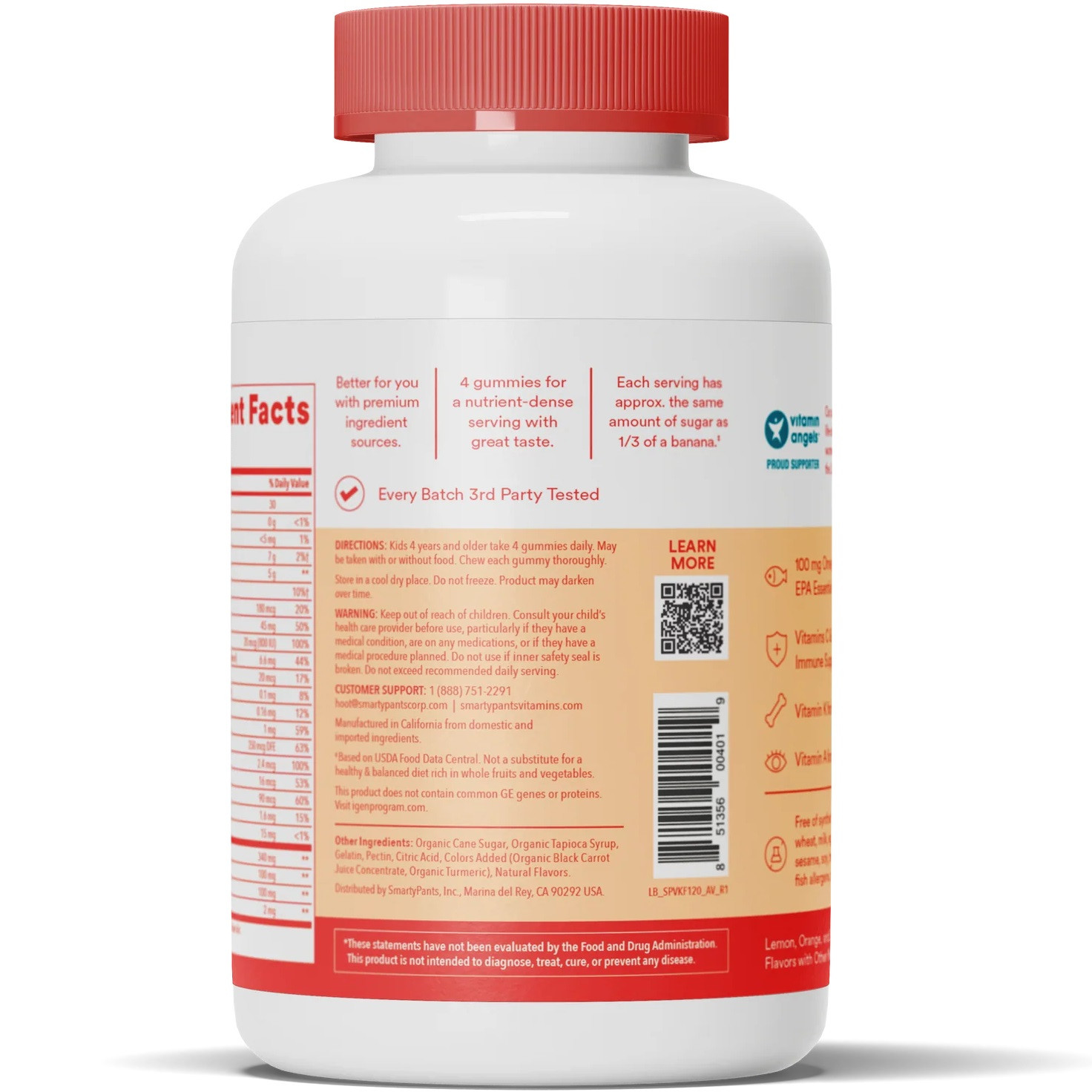 SmartyPants Children's All-in-One Multivitamin Gummies