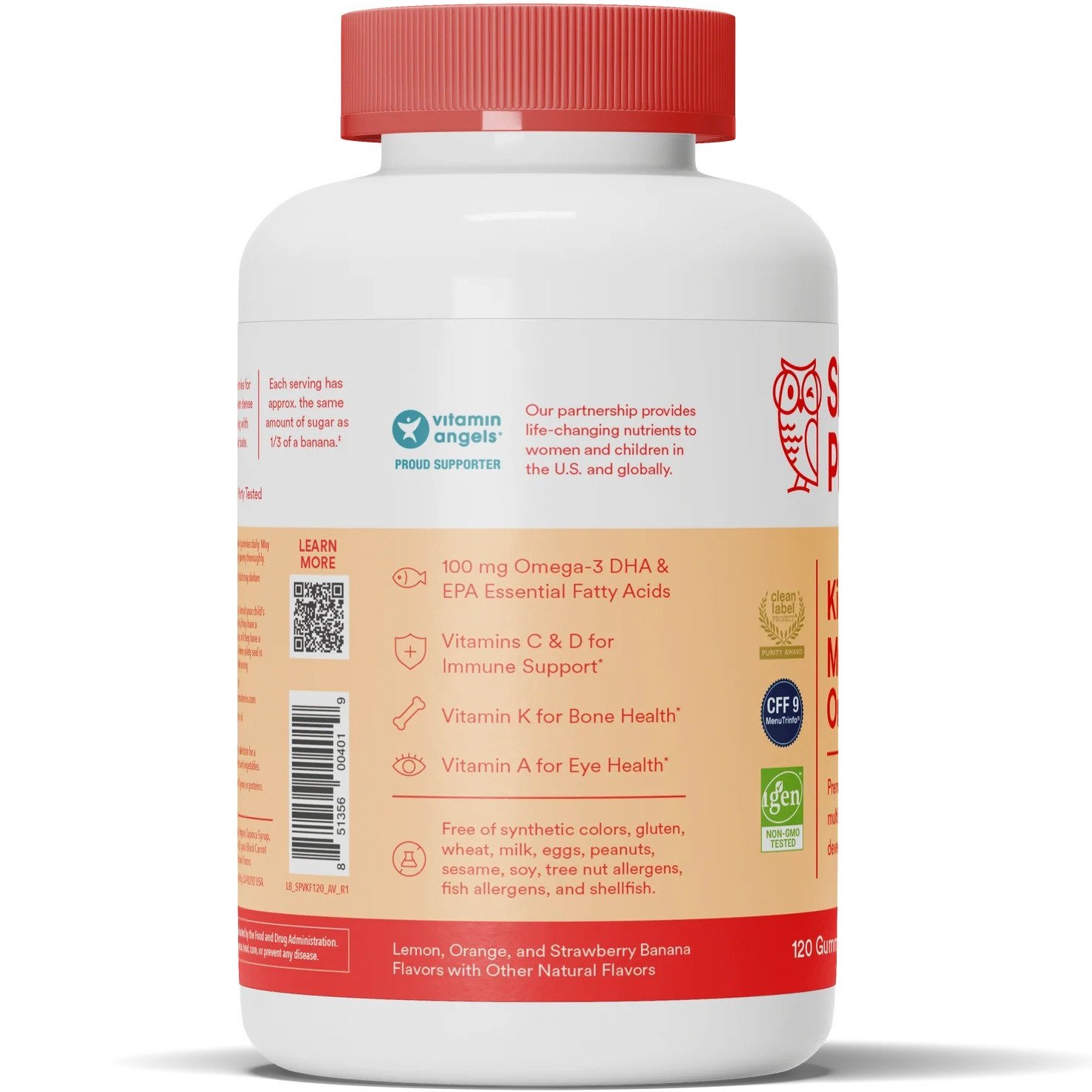 SmartyPants Children's All-in-One Multivitamin Gummies