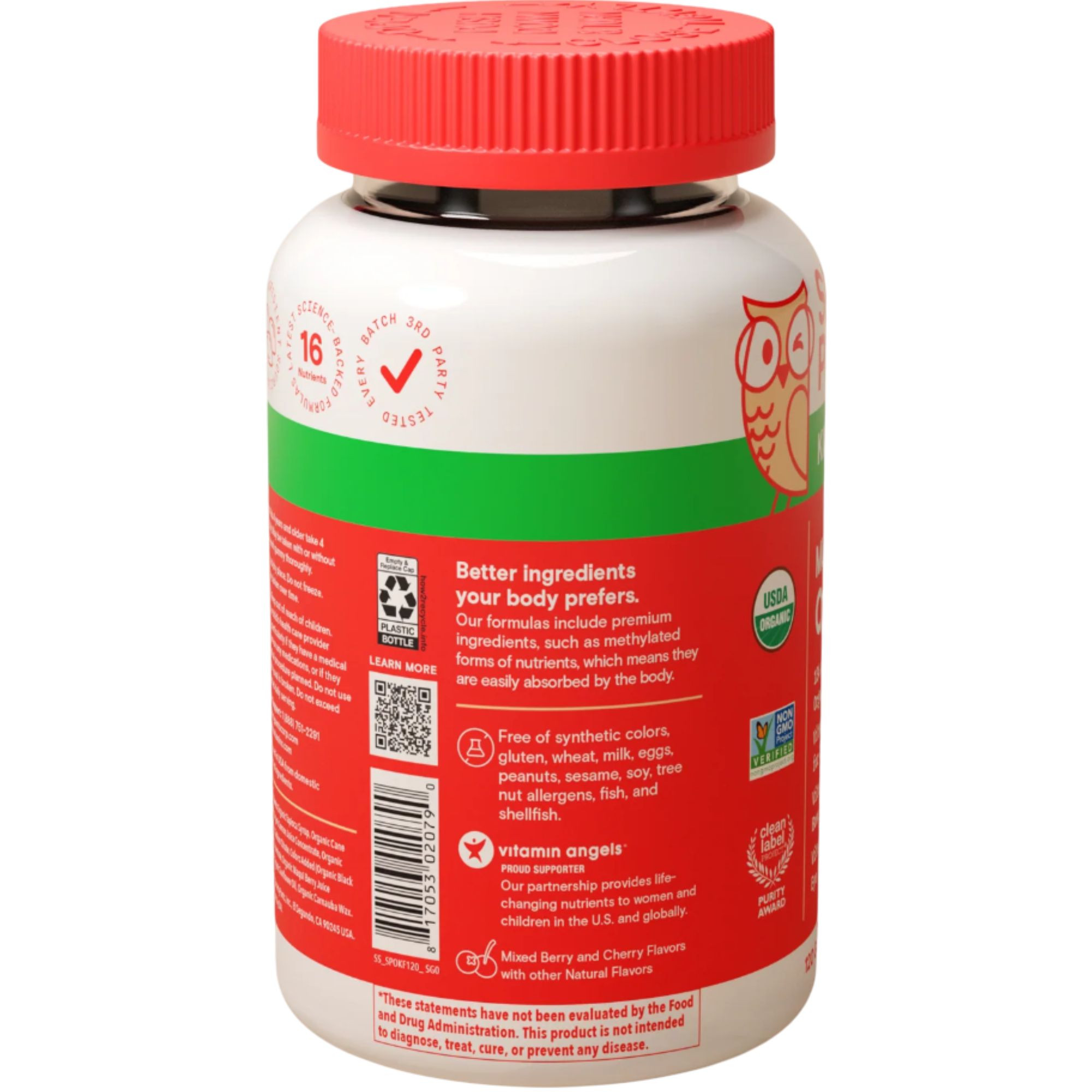 Smartypants Kid's Plus Multi & Omegas Gummy Vitamin 