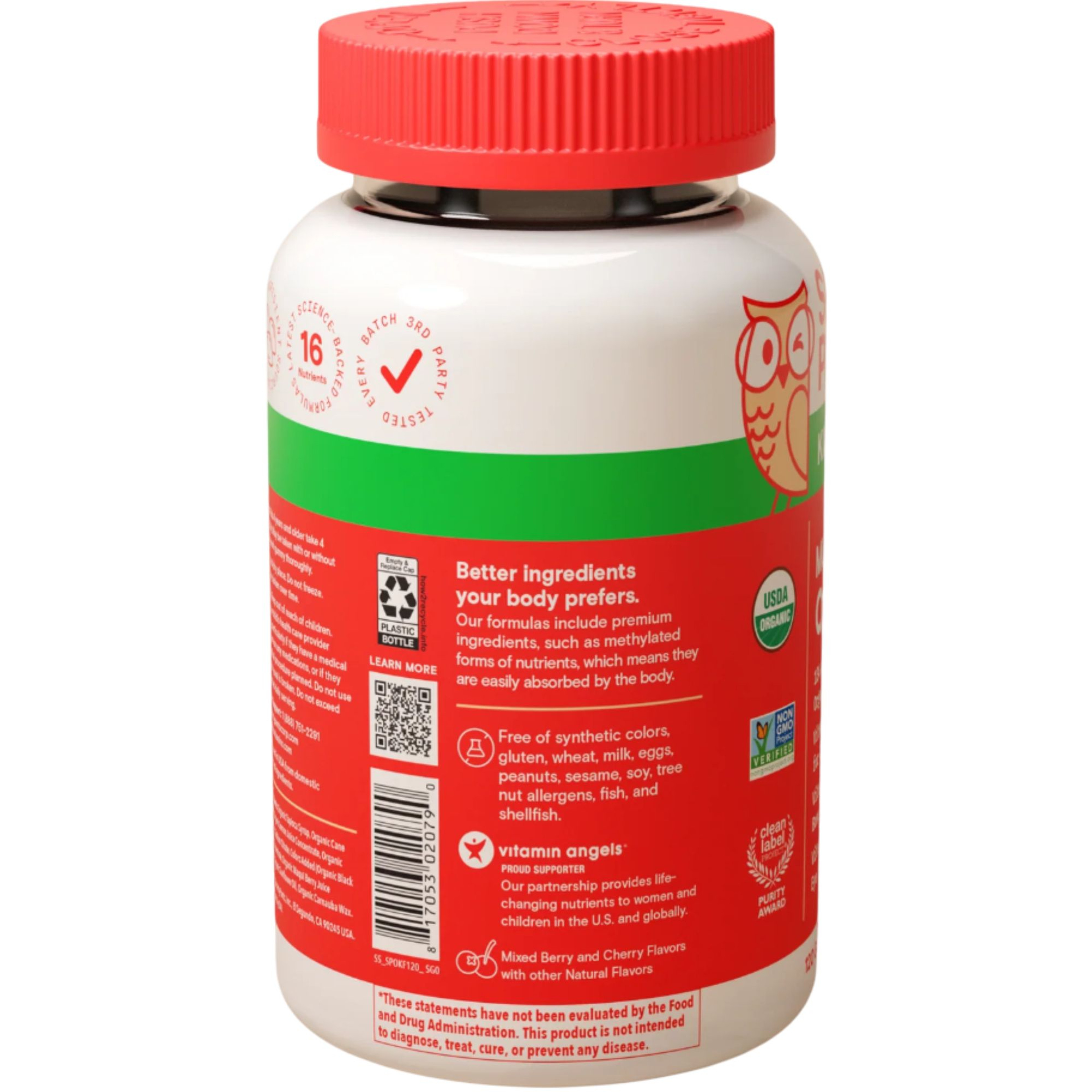 Smartypants Organics Kid's Complete Gummy Vitamin