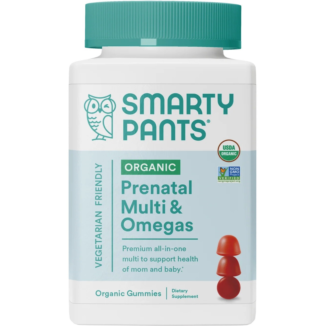 Smartypants Organics Prenatal Complete Gummy Vitamin