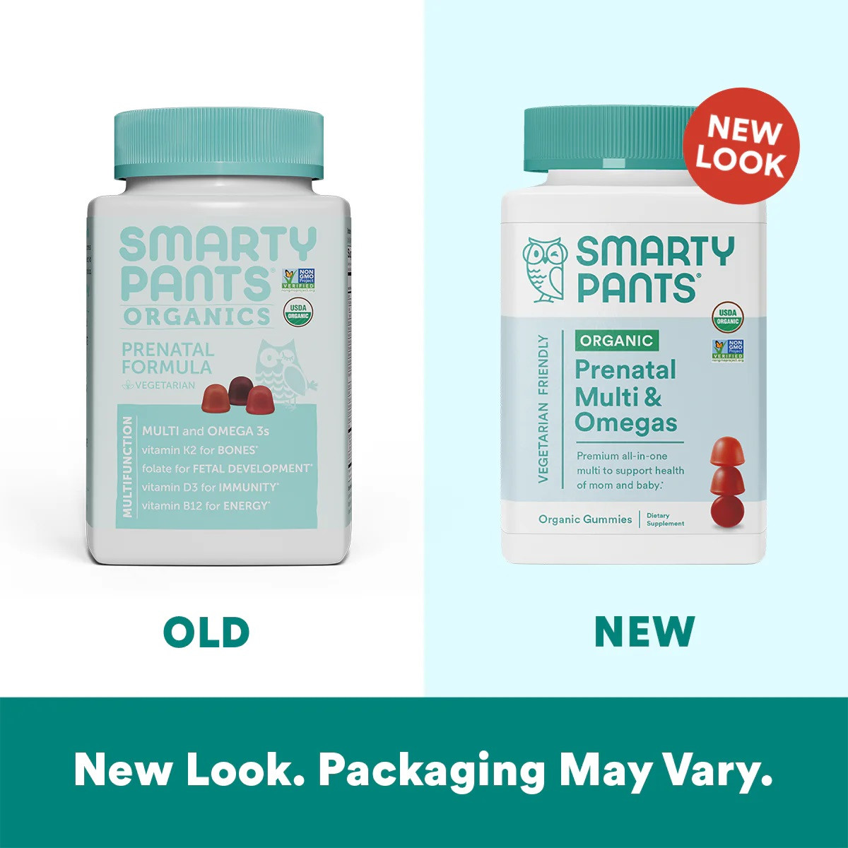 Smartypants Organics Prenatal Complete Gummy Vitamin