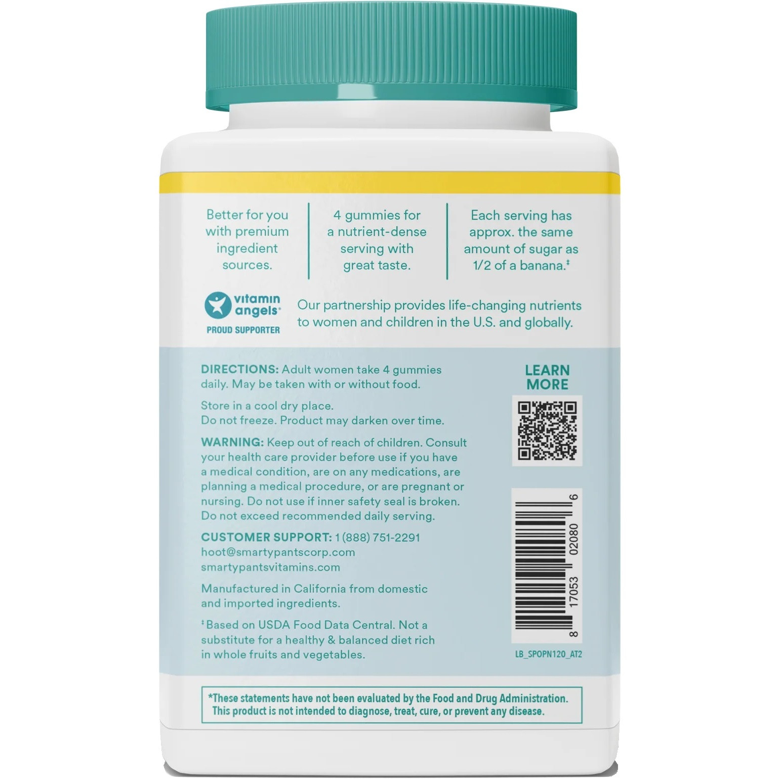 Smartypants Organics Prenatal Complete Gummy Vitamin