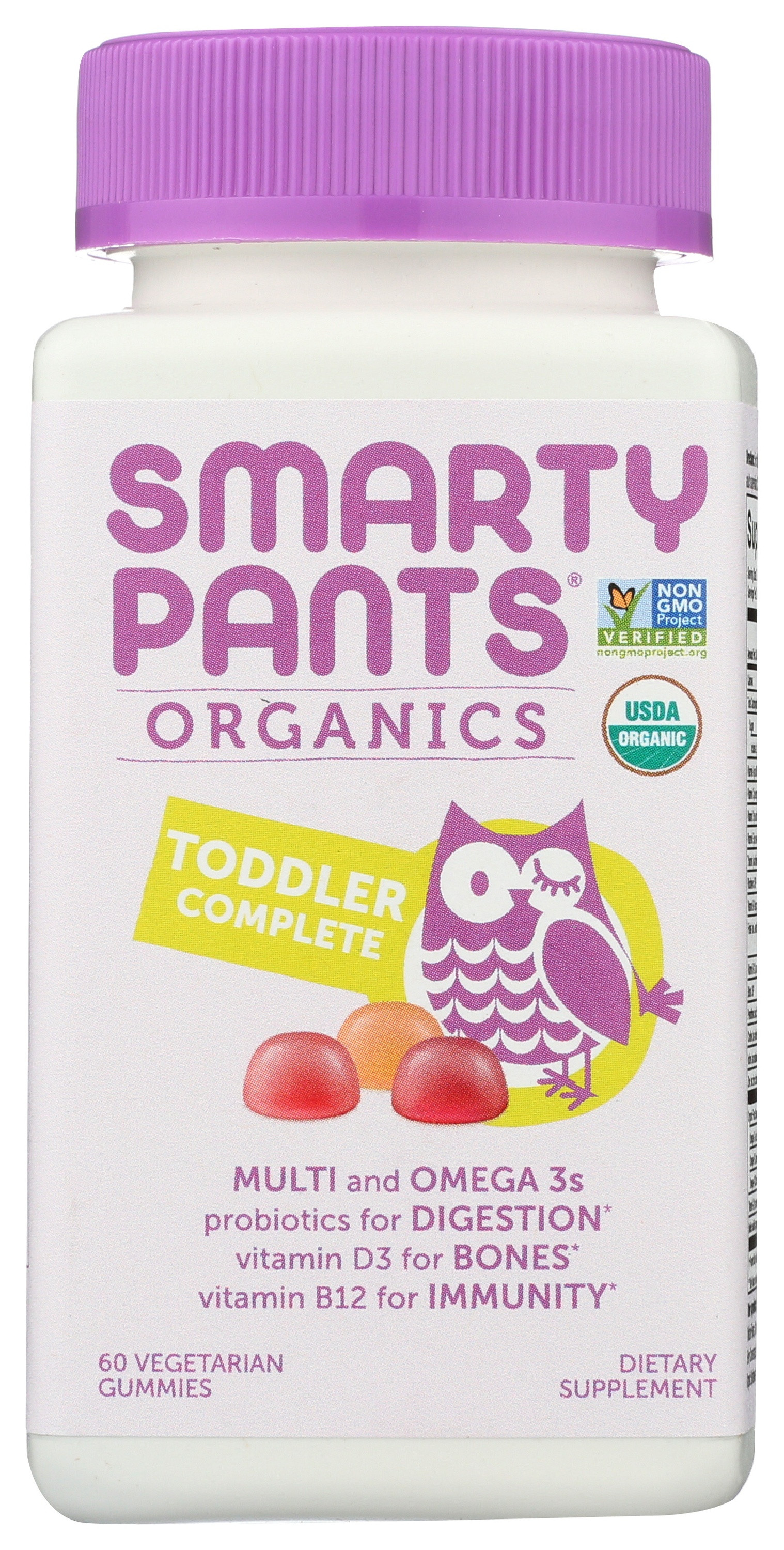 Smartypants Organics Toddler Complete Gummy Vitamin