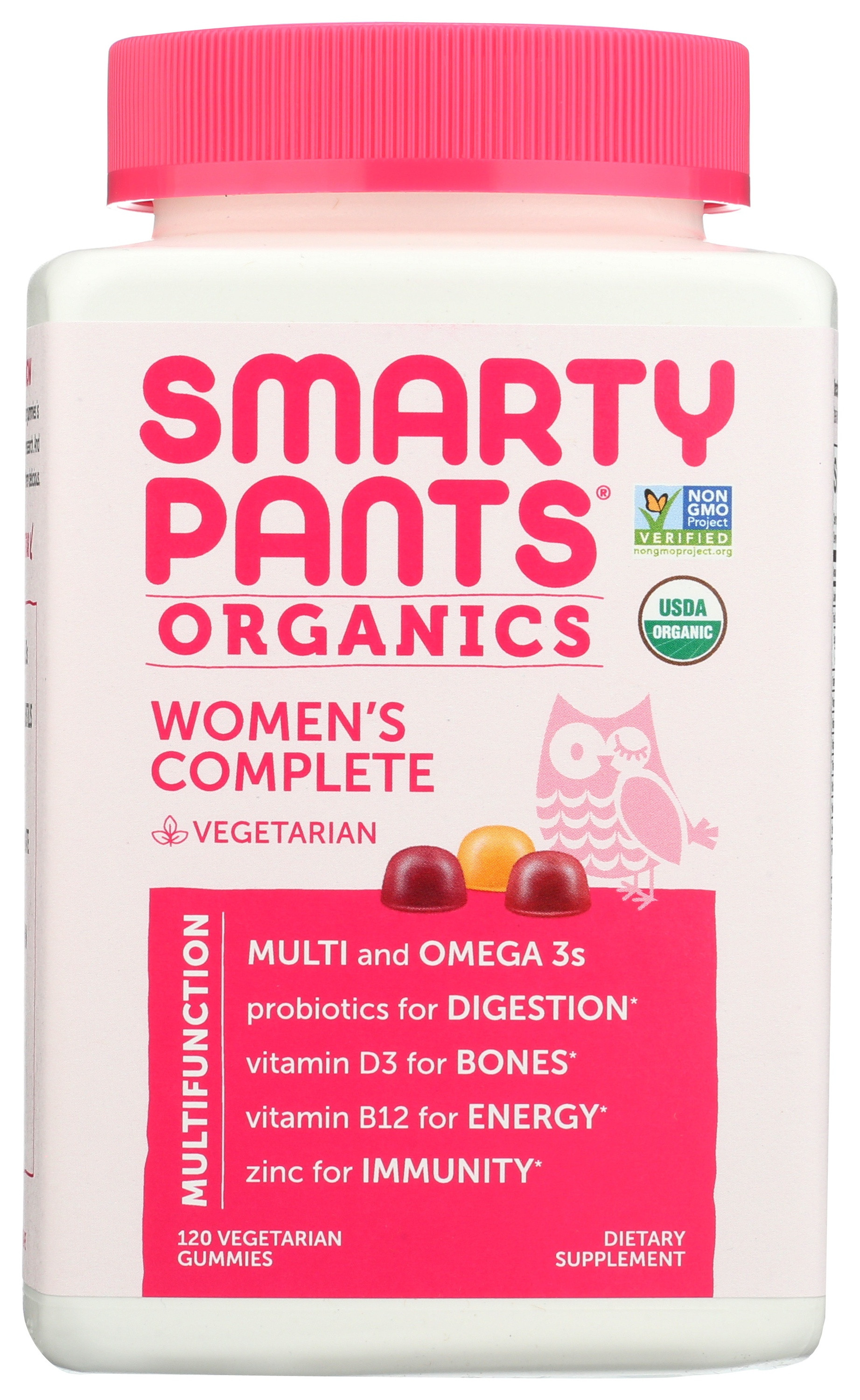 Smartypants Organics Women's Complete Gummy Multivitamin