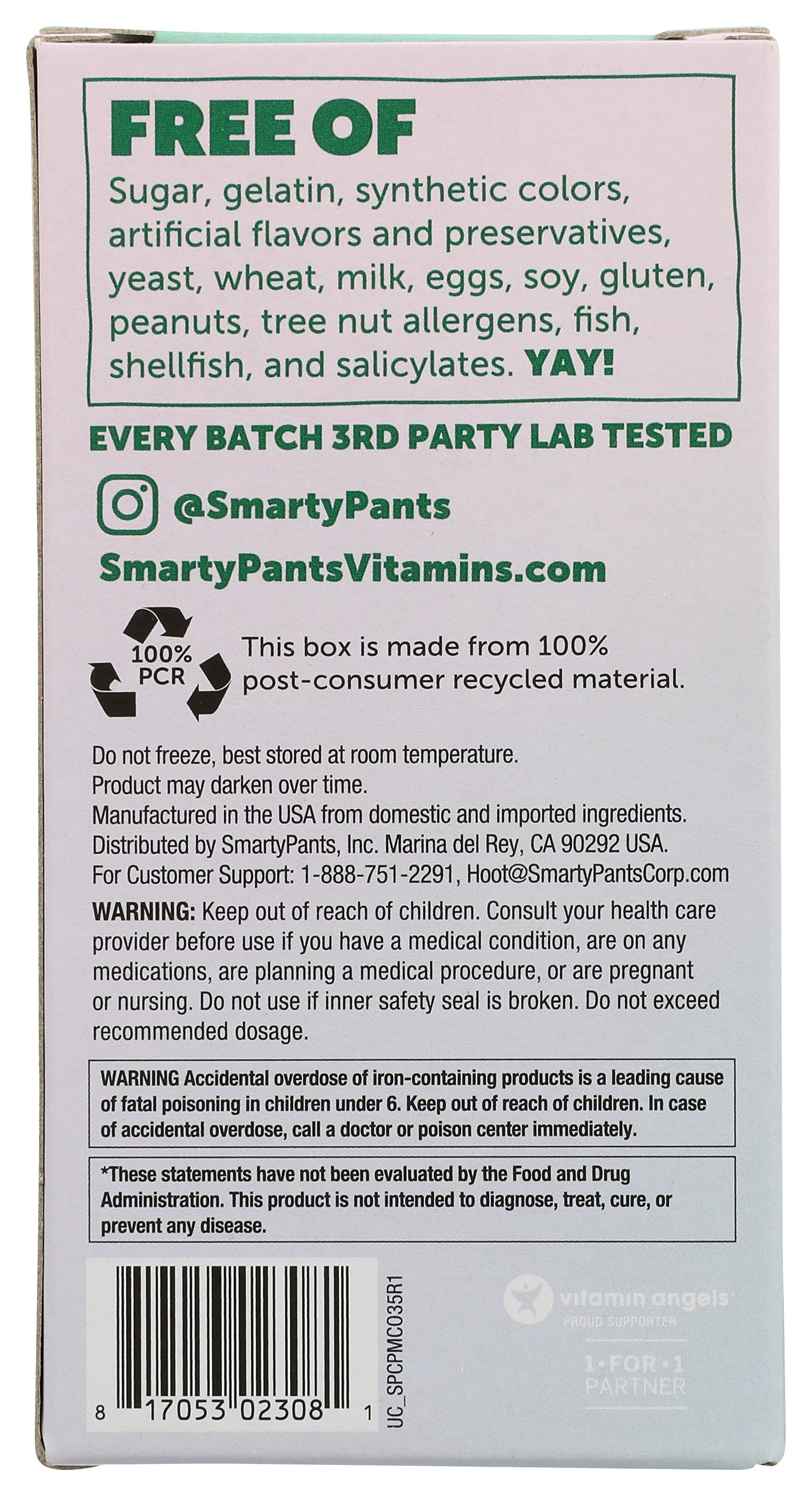 Smartypants Prenatal Multivitamin