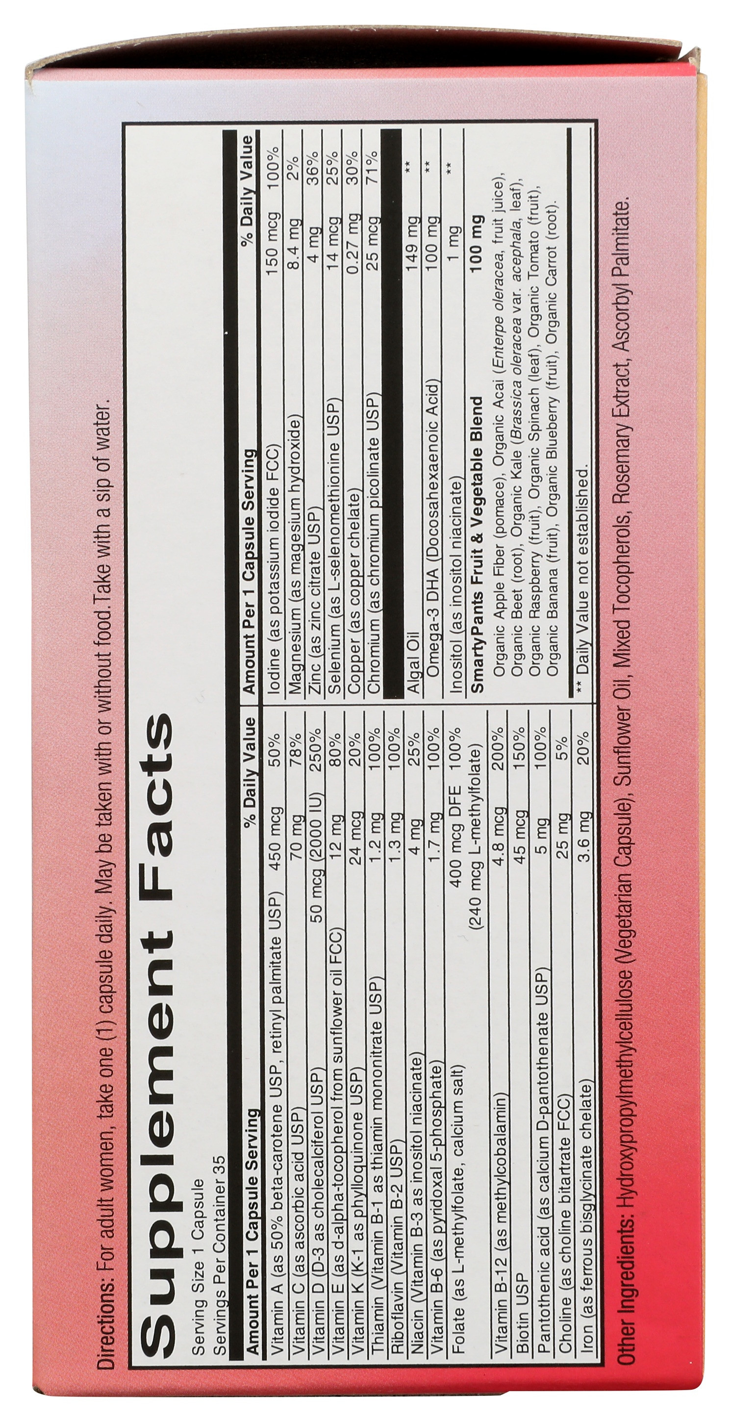 Smartypants Women's Multivitamin