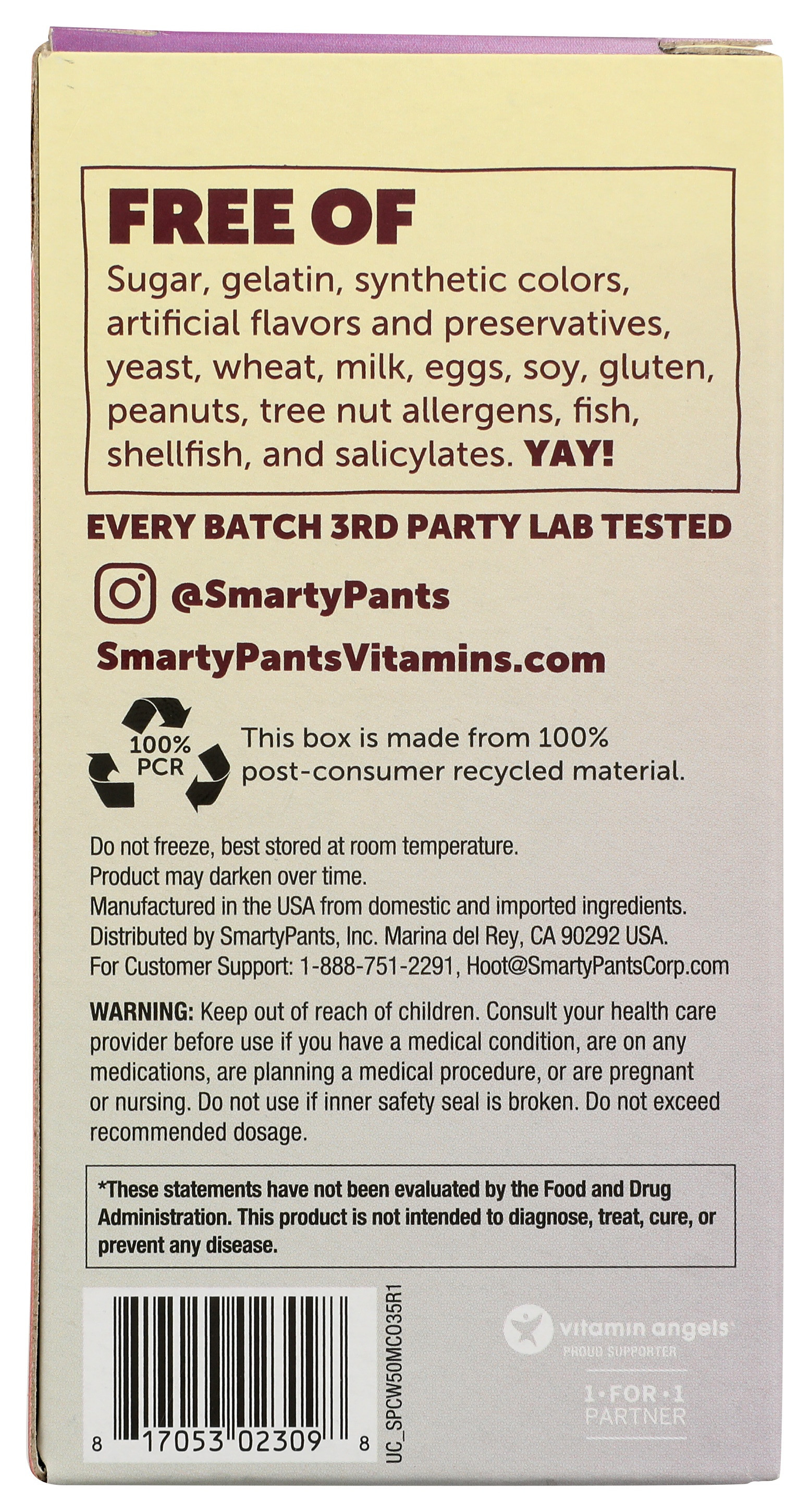 Smartypants Women's 50+ Multivitamin